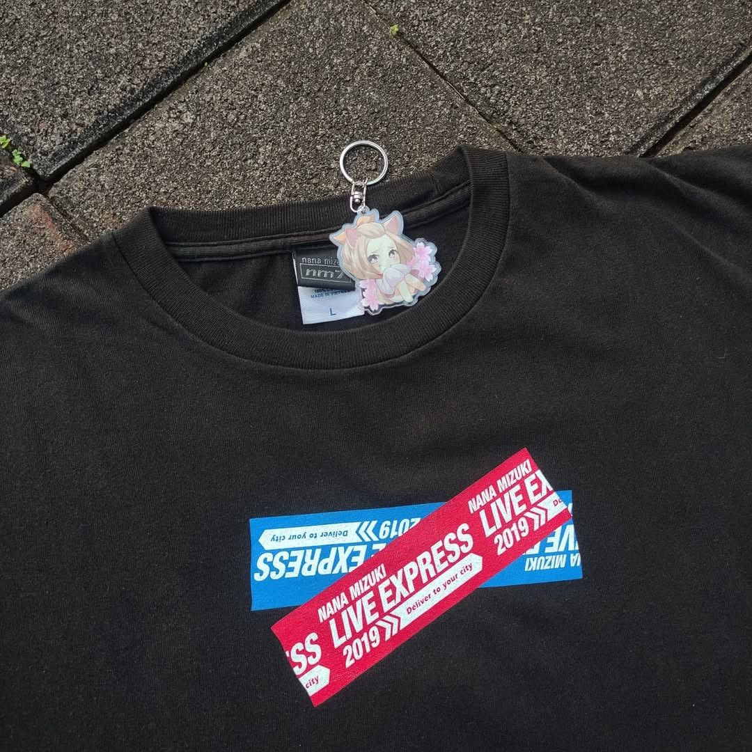 Band Tees Nana Mizuki Live Express Tour 2019 Tee Size US L / EU 52-54 / 3 - 3 Thumbnail
