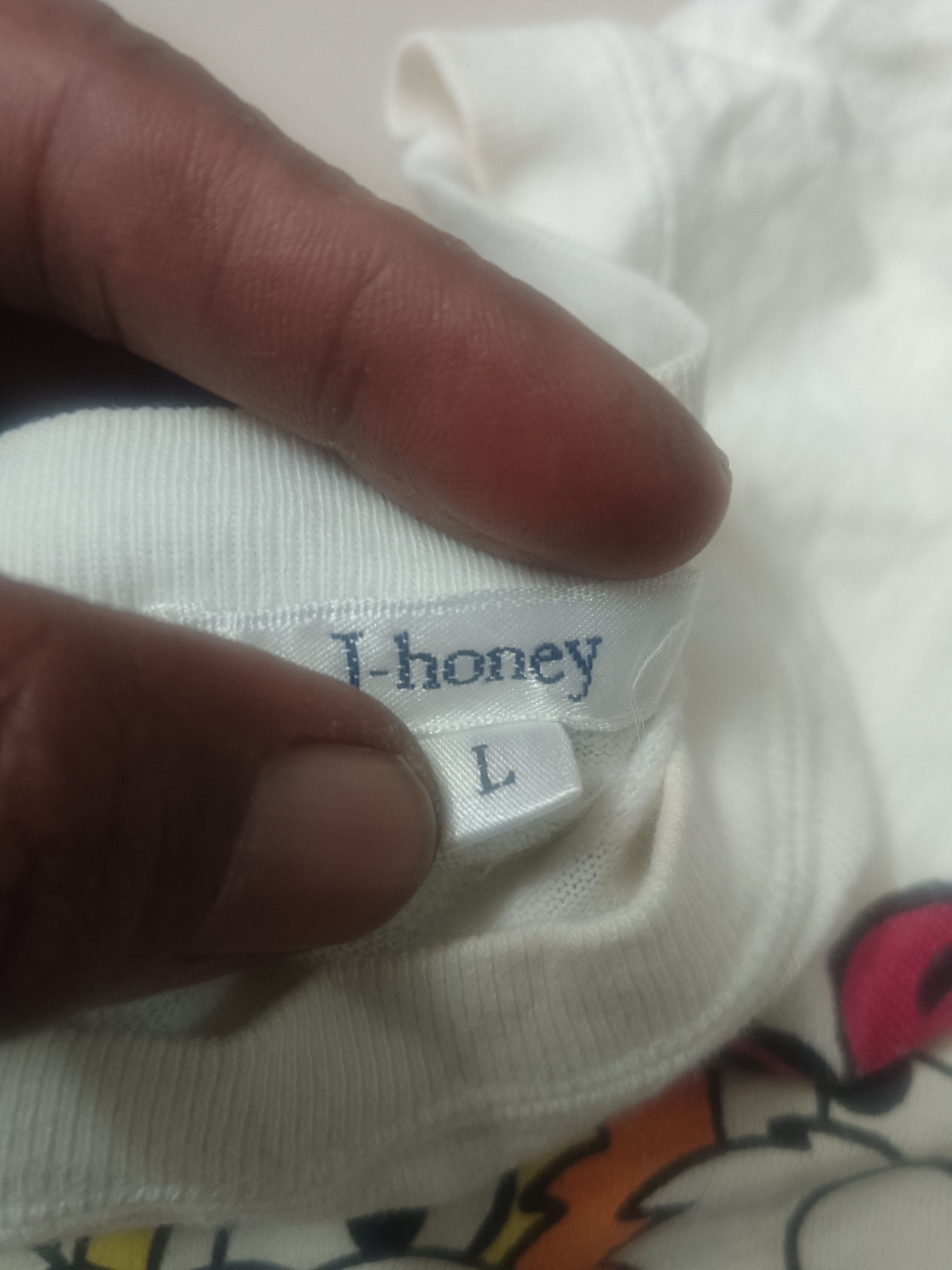 Japanese Brand J honey Brand cartoon Print Size L / US 10 / IT 46 - 5 Thumbnail