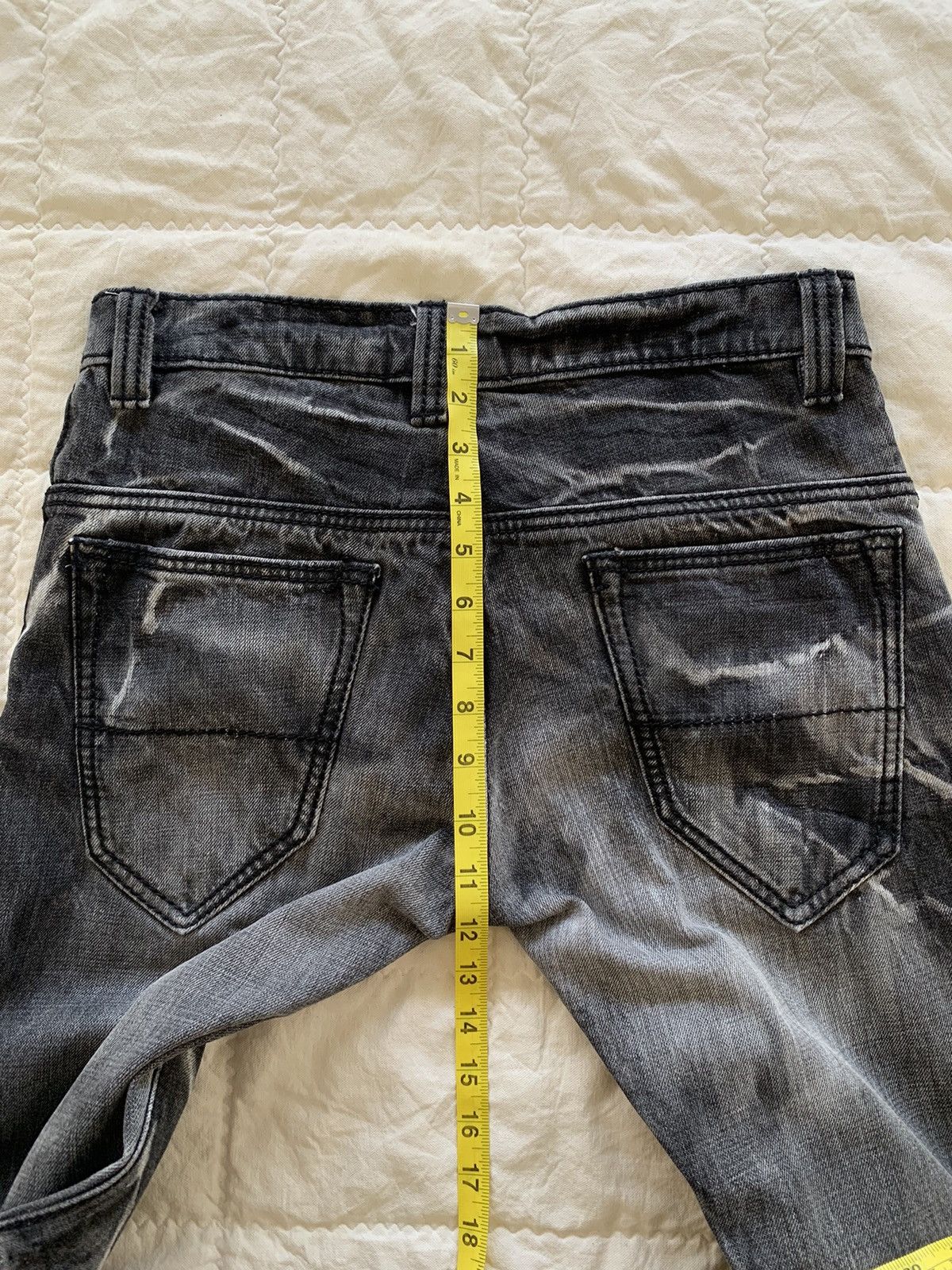 If Six Was Nine 2000s BUFFALO BOBS Curve Leg Boot Cut Jeans Size US 31 - 10 Thumbnail