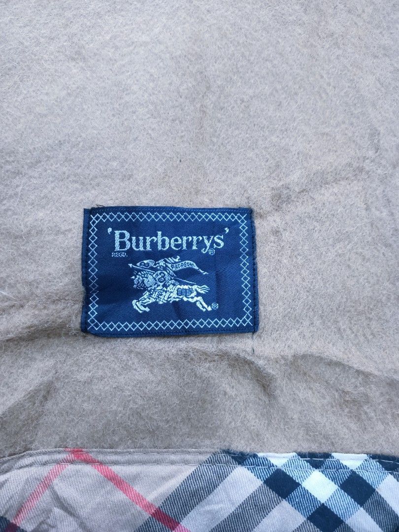 Burberry Burberrys Vintage Wool Blanket Japan 140x200cm Size ONE SIZE - 2 Thumbnail