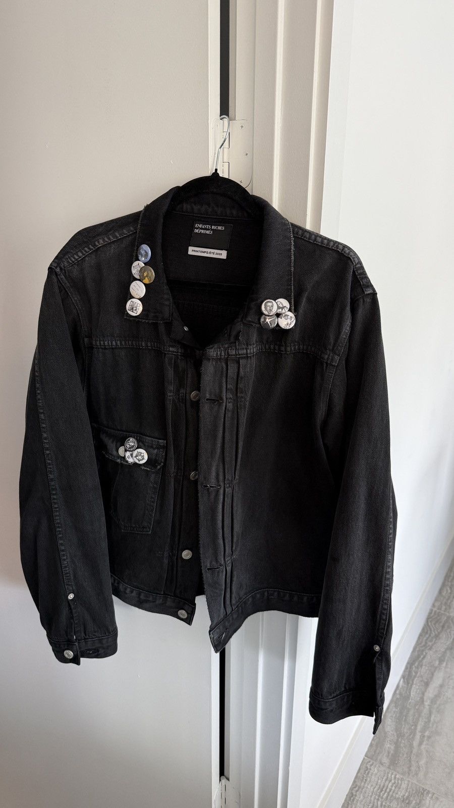 Enfants Riches Deprimes ERD Type VII Jacket Pin Assemblage “Charcoal” Size US XXL / EU 58 / 5 - 1 Thumbnail