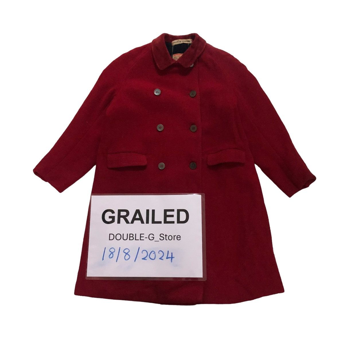 📌VINTAGE 80's HARRIS TWEED WOOL JACKET ENGLAND FOR CHILDREN