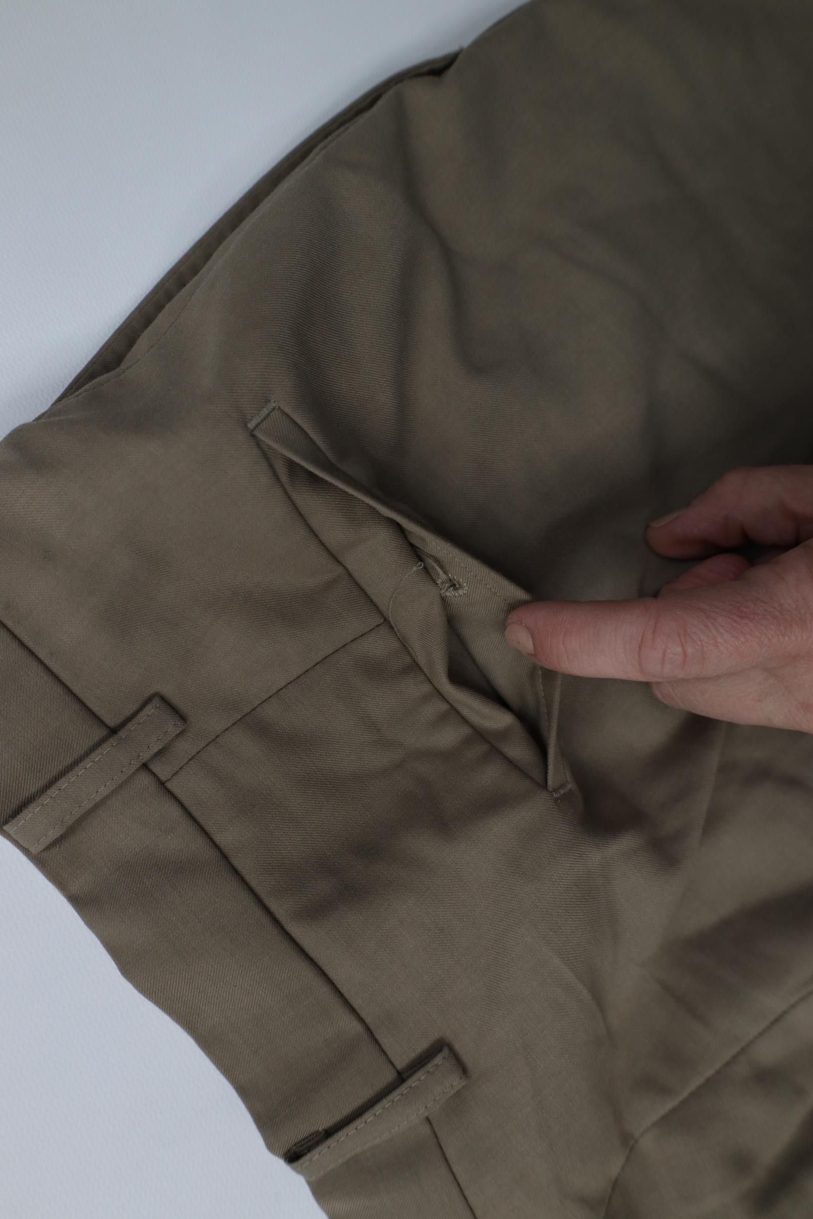 Polo Ralph Lauren Vintage 90s Ralph Lauren Distressed Wide Leg Chino Pants Size US 36 / EU 52 - 18 Thumbnail