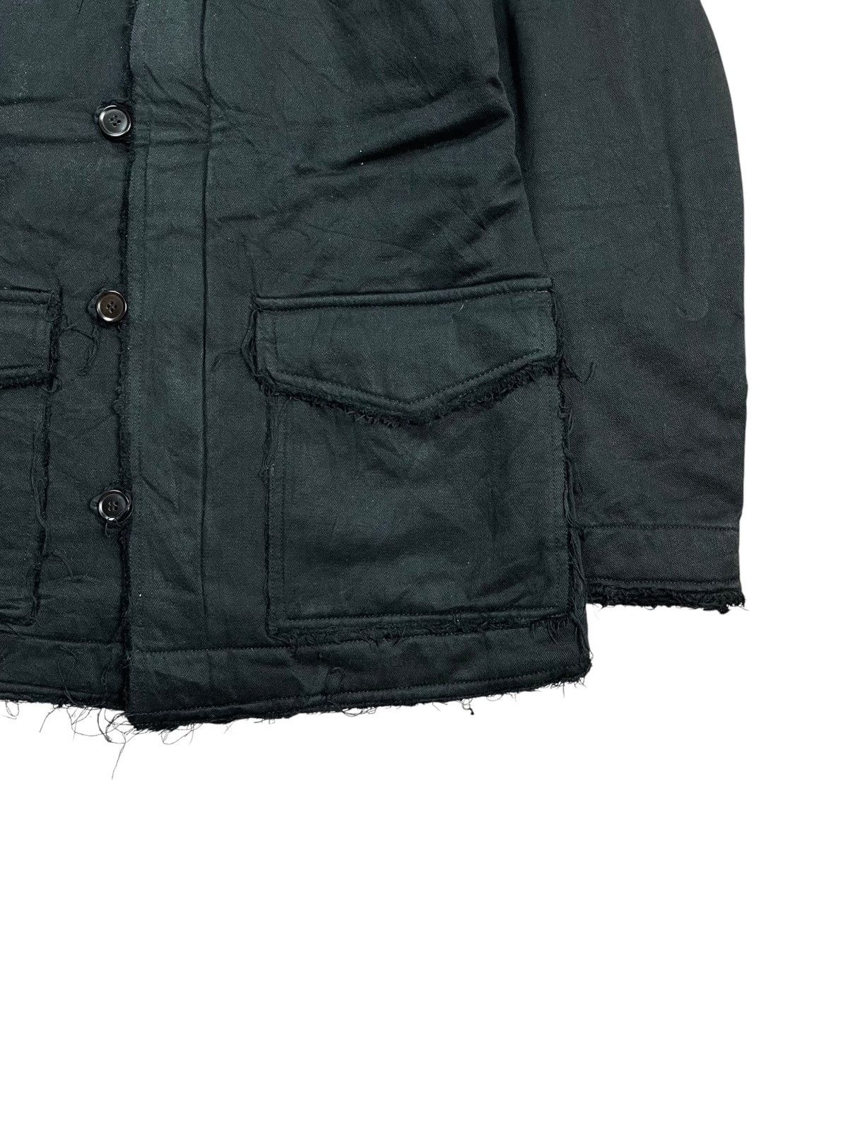 14th Addiction 1990s Katharine Hamnett - Raw Fringe Jacket Size US M / EU 48-50 / 2 - 3 Thumbnail