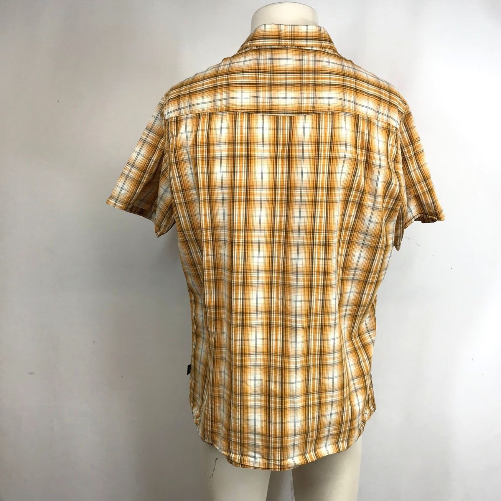 Vintage KUHL Mens Plaid Short Sleeve Button Up Shirt Outdoor Casual Button Down Top Size US M / EU 48-50 / 2 - 5 Thumbnail