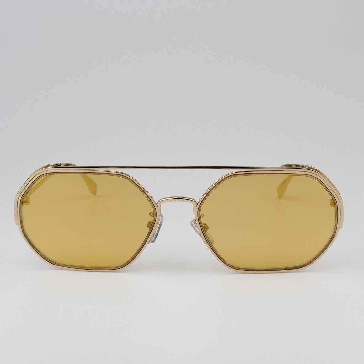 Fendi NEW Fendi FE40039U 10L Unisex Geometric Sunglasses Size ONE SIZE - 3 Thumbnail