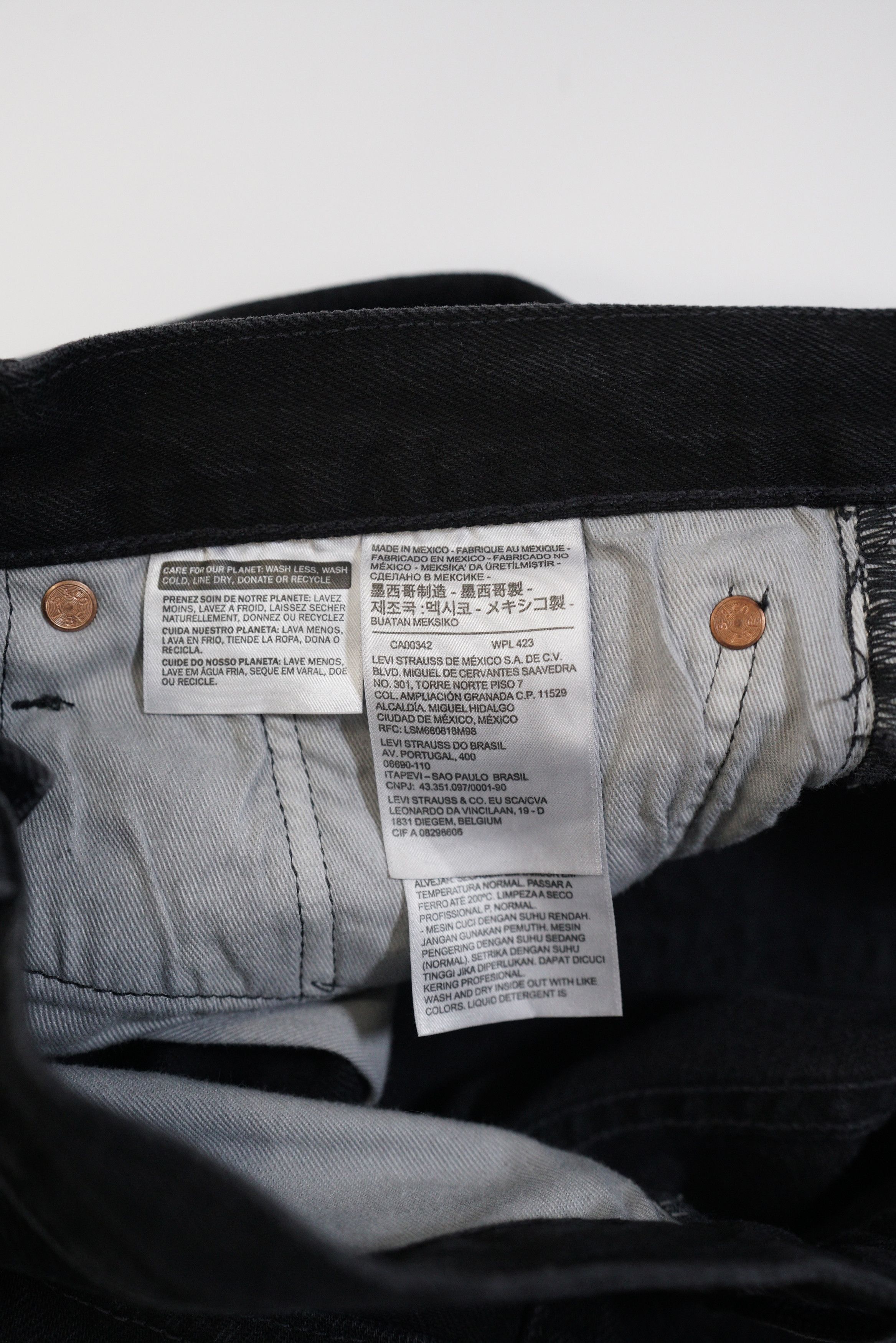 DENIM TEARS Denim Tears x Levi's Leather Cotton Wreath Jeans Size US 32 / EU 48 - 12 Thumbnail