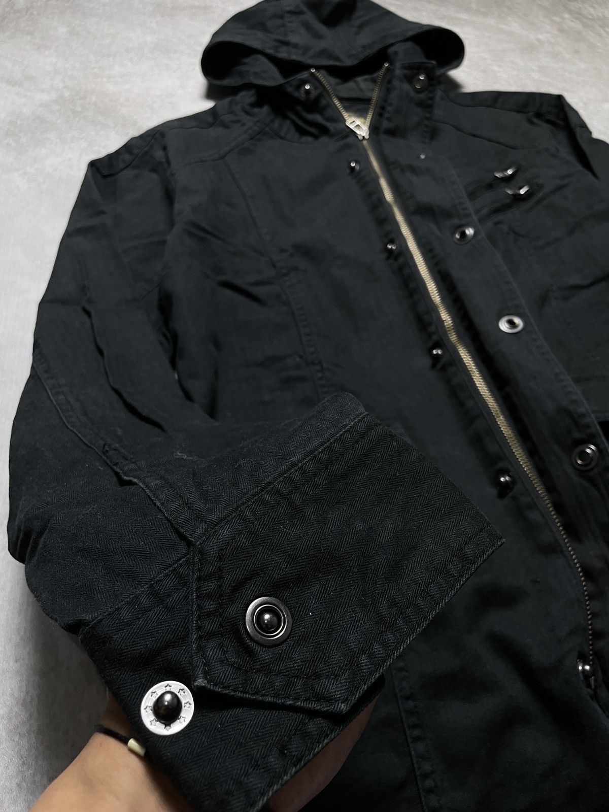 14th Addiction 2000’s Roushatte - Vkei Style Hooded Parka Jacket Size US L / EU 52-54 / 3 - 9 Thumbnail
