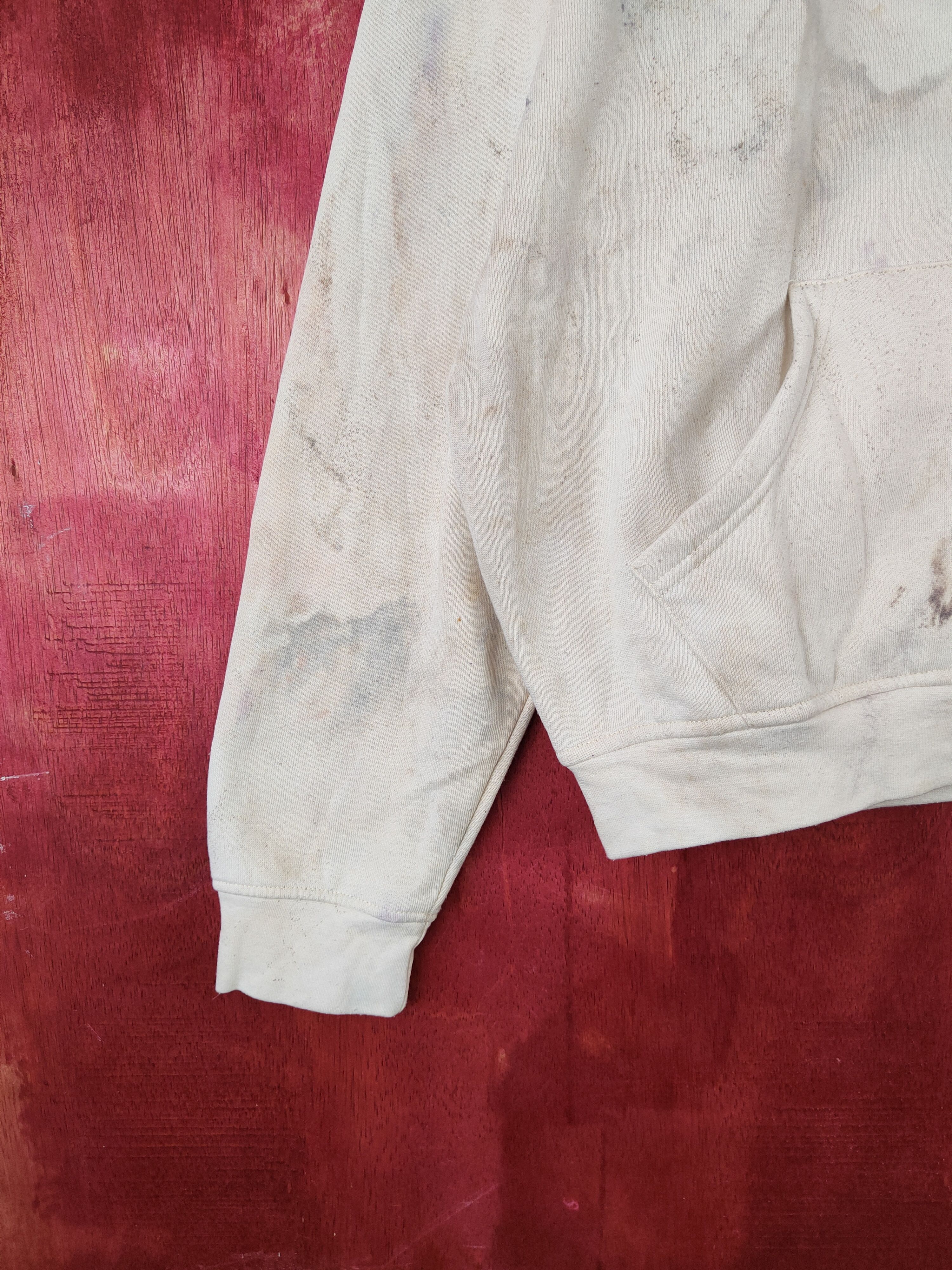 Japanese Brand × Vintage Japanese Brand Ivory Maui Hawaii Hoodie Sweaters #S1861 Size XL / US 12-14 / IT 48-50 - 5 Thumbnail