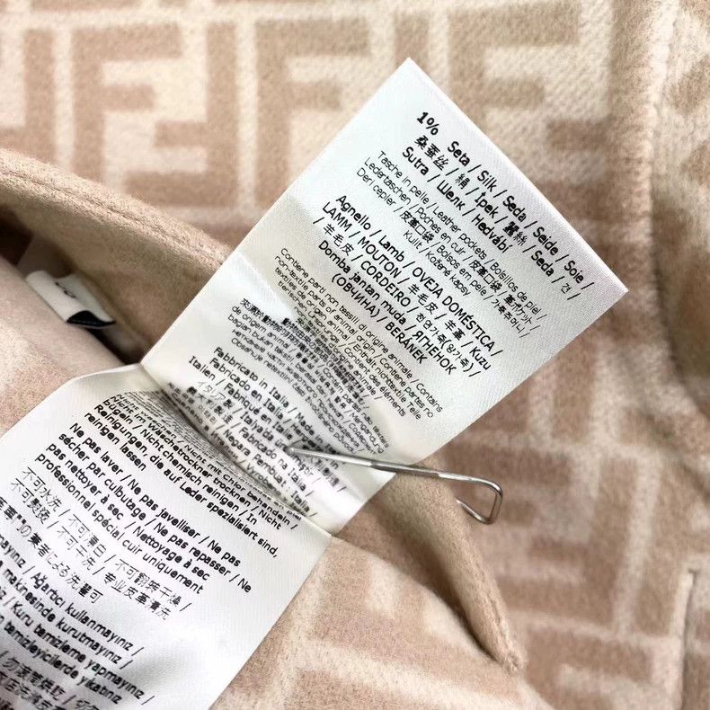 Fendi Fendi size 36 Milk tea colour old flower full print doubl Size US XXS / EU 40 - 8 Thumbnail