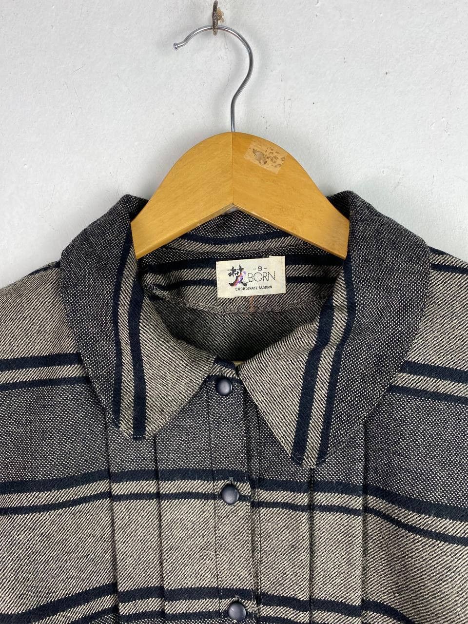Japanese Brand japanese brand wool checkered jacket nice design Size M / US 6-8 / IT 42-44 - 2 Thumbnail
