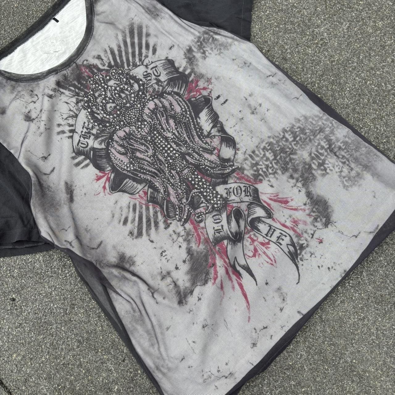 Japanese Brand × Vintage Mesh T-Shirt Size US M / EU 48-50 / 2 - 4 Thumbnail