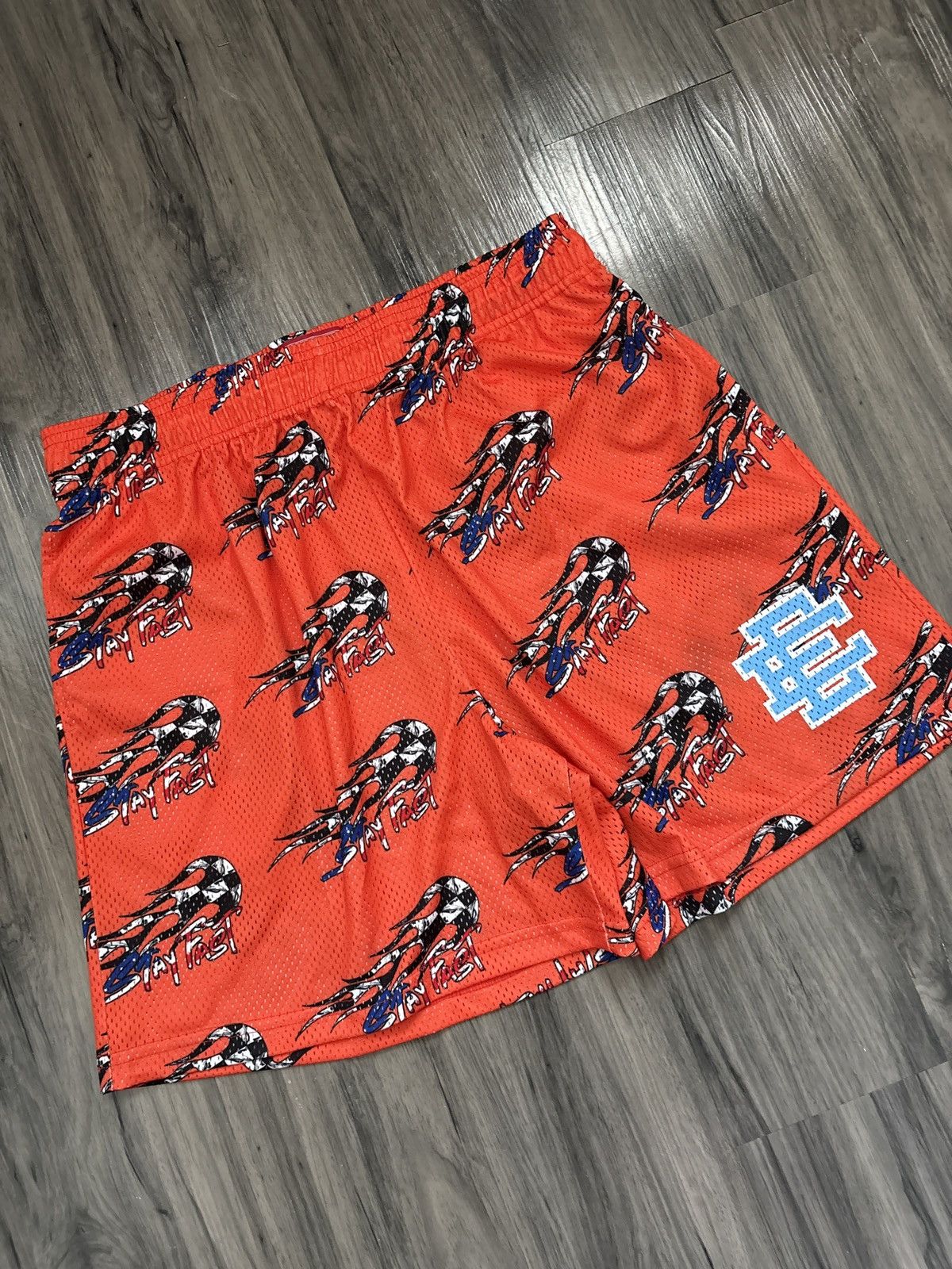 Eric Emanuel × Matty Boy Eric Emanuel x Matty Boy EE Basic Core Short Orange XXL Size US 40 / EU 56 - 1 Thumbnail