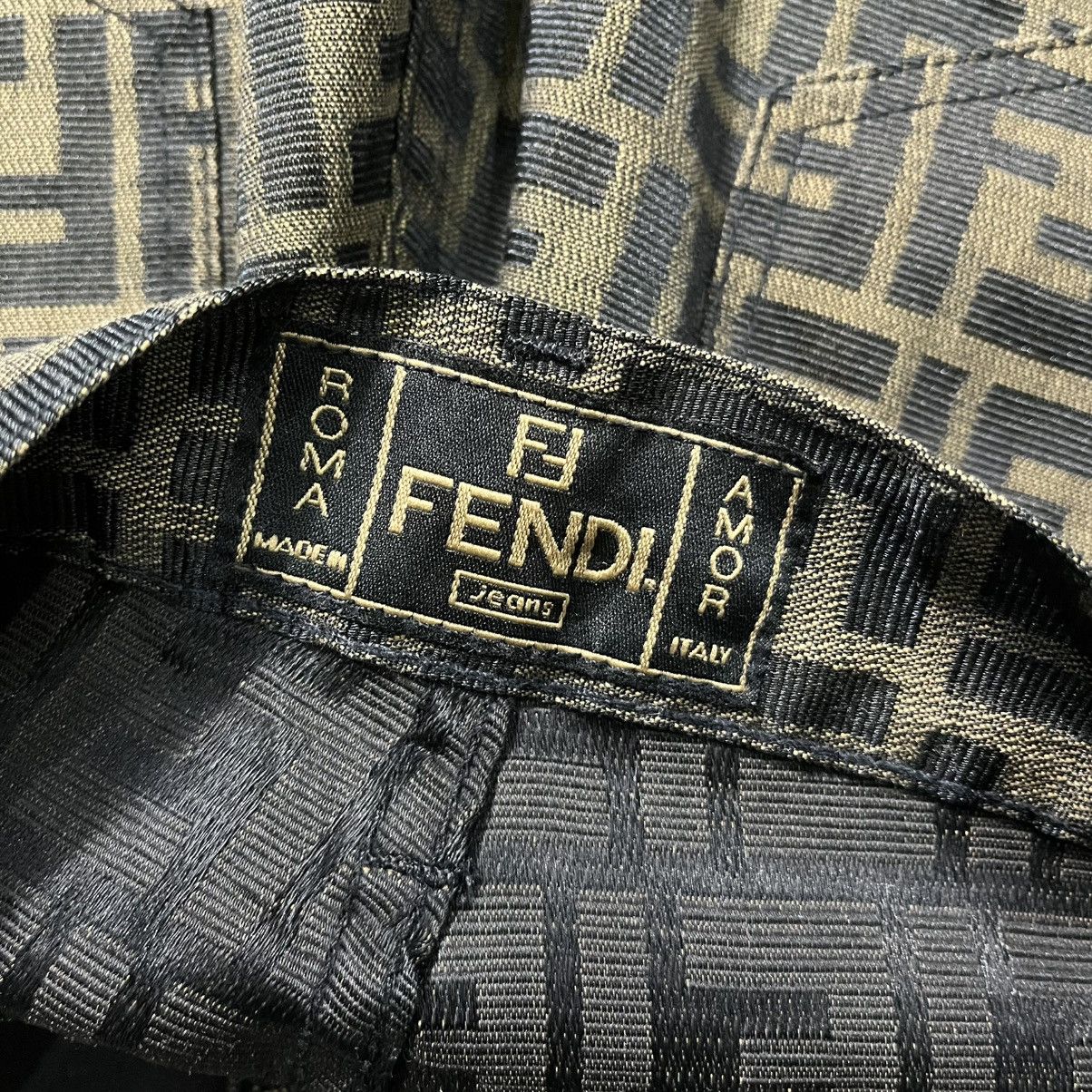 Fendi × Vintage Vintage Fendi Zucca Monogram Pants Size US 26 / EU 42 - 5 Thumbnail