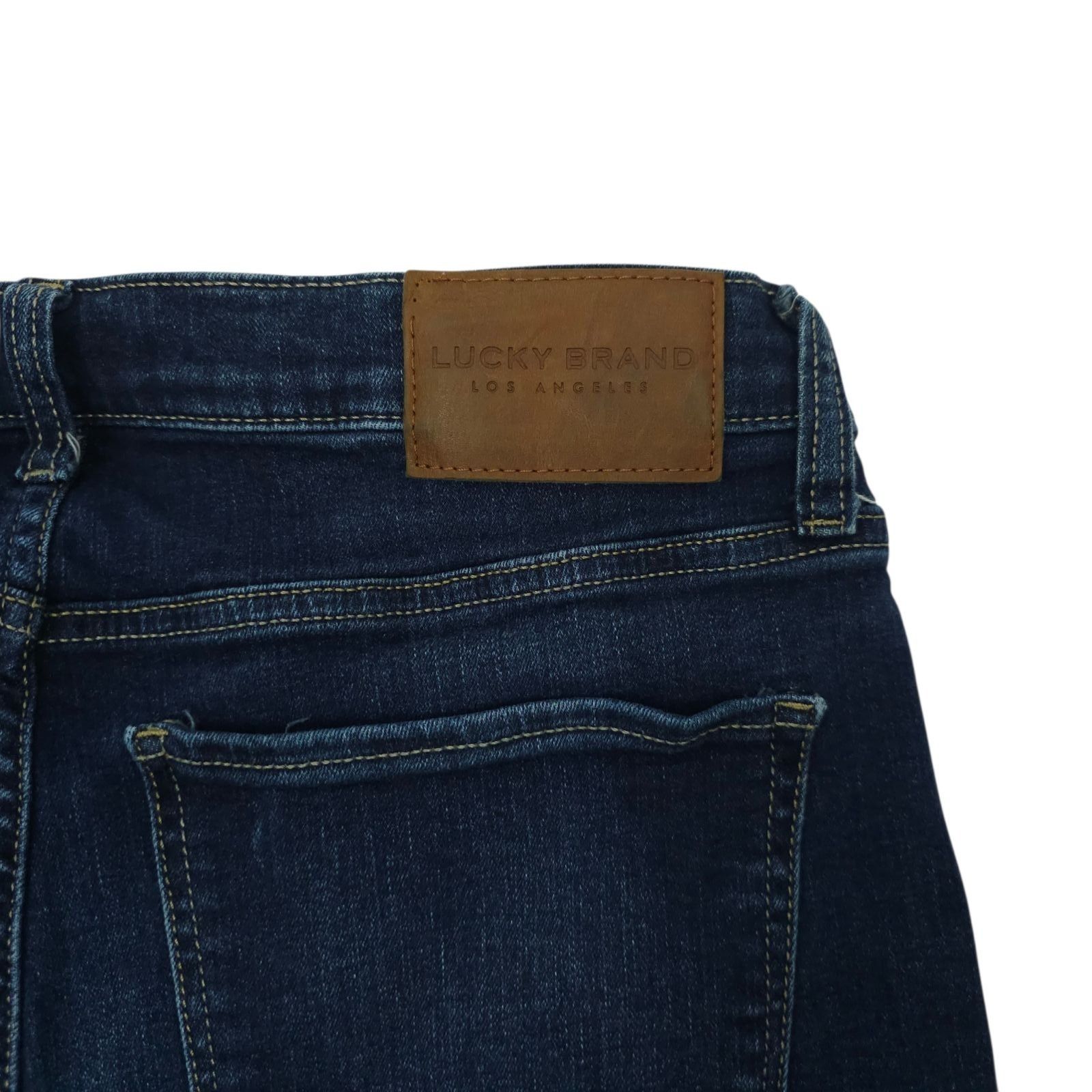 Lucky Brand Lucky Brand High Rise Flare Stevie Jeans 10/30 Dark Wash Size 32" / US 10 / IT 46 - 10 Thumbnail