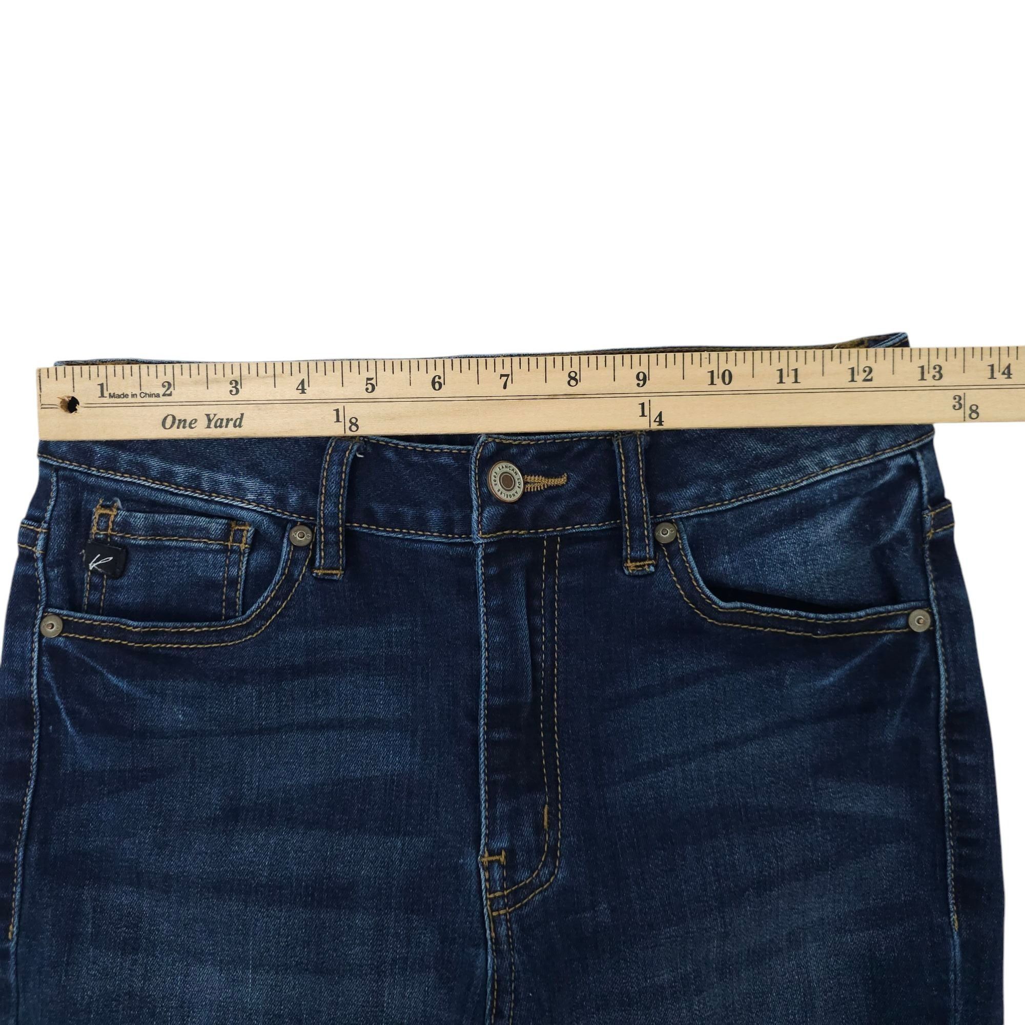 Kancan USA KanCan Curvy Ankle Jeans Womens Size 5 / 26 Mid Rise Dark Size 26" / US 2 / IT 38 - 3 Thumbnail