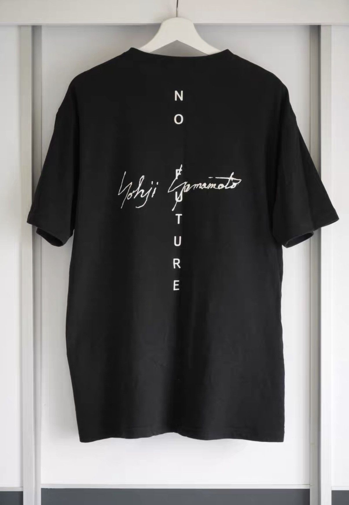 Yohji Yamamoto Yohji Yamamoto 21ss No Future Short Sleeve T-shirt K4 Size US XL / EU 56 / 4 - 1 Thumbnail
