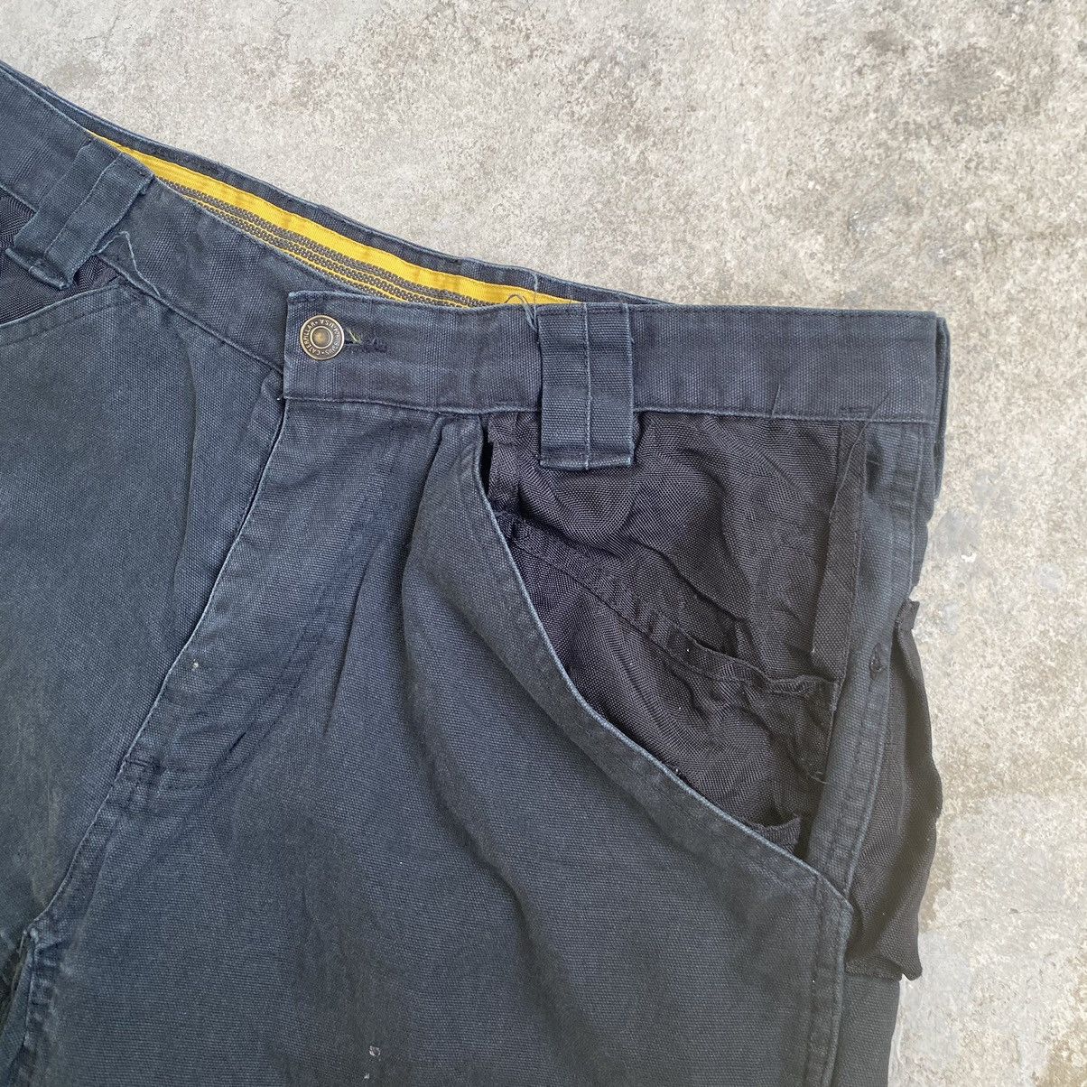 Thrashed Faded Vintage Caterpillar USA Workwear Cargo Pants