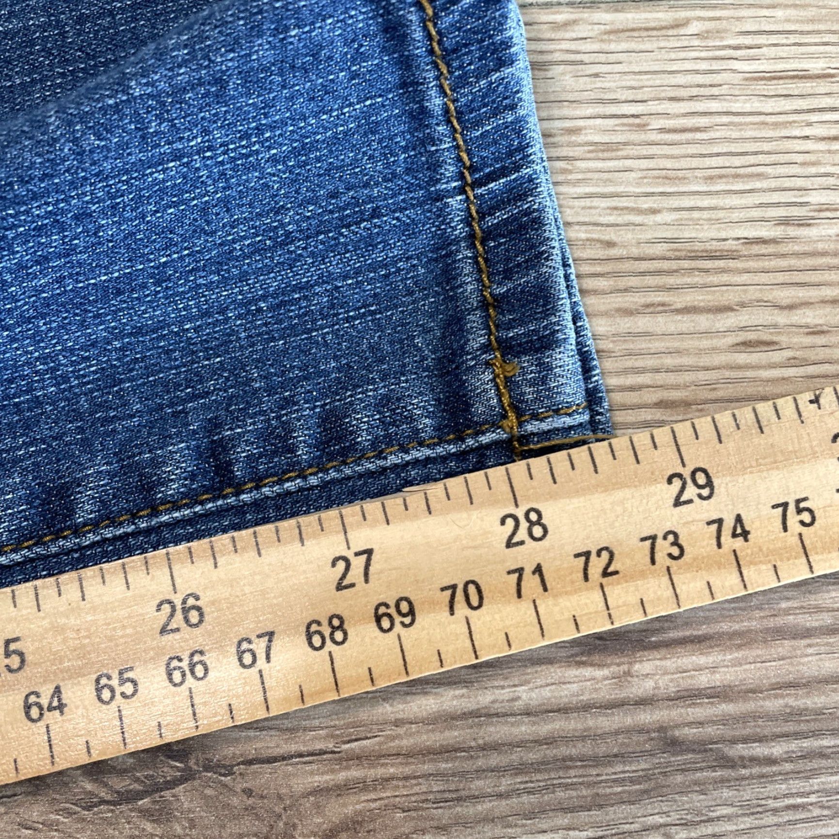 Vintage Salt Works Jeans Womens Size 8P Blue New York City Med Rise Bootcut Size 30" / US 8 / IT 44 - 7 Thumbnail