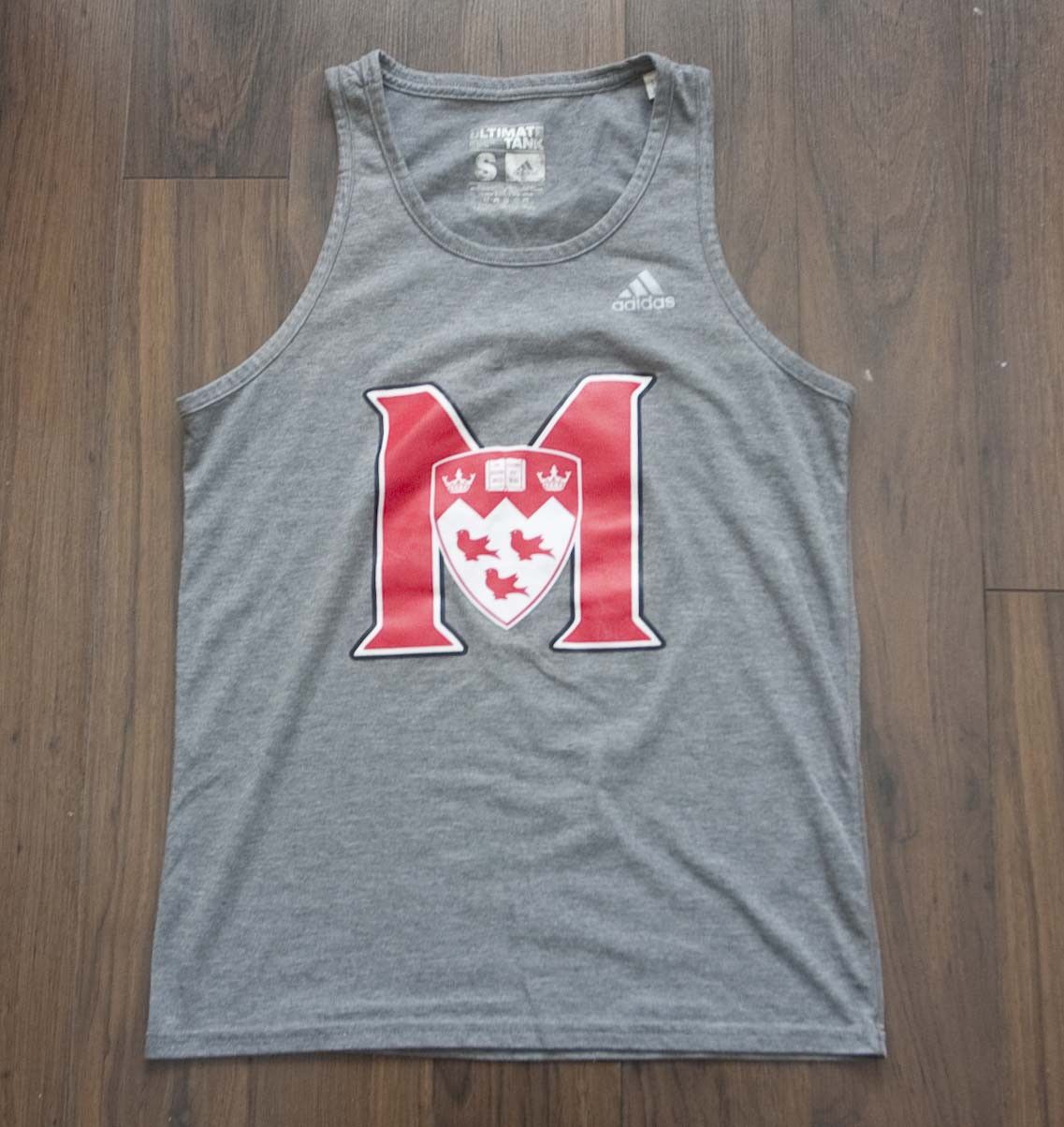 Adidas McGill University T Shirt Tank Top Size S Adidas Gray Size US S / EU 44-46 / 1 - 1 Thumbnail
