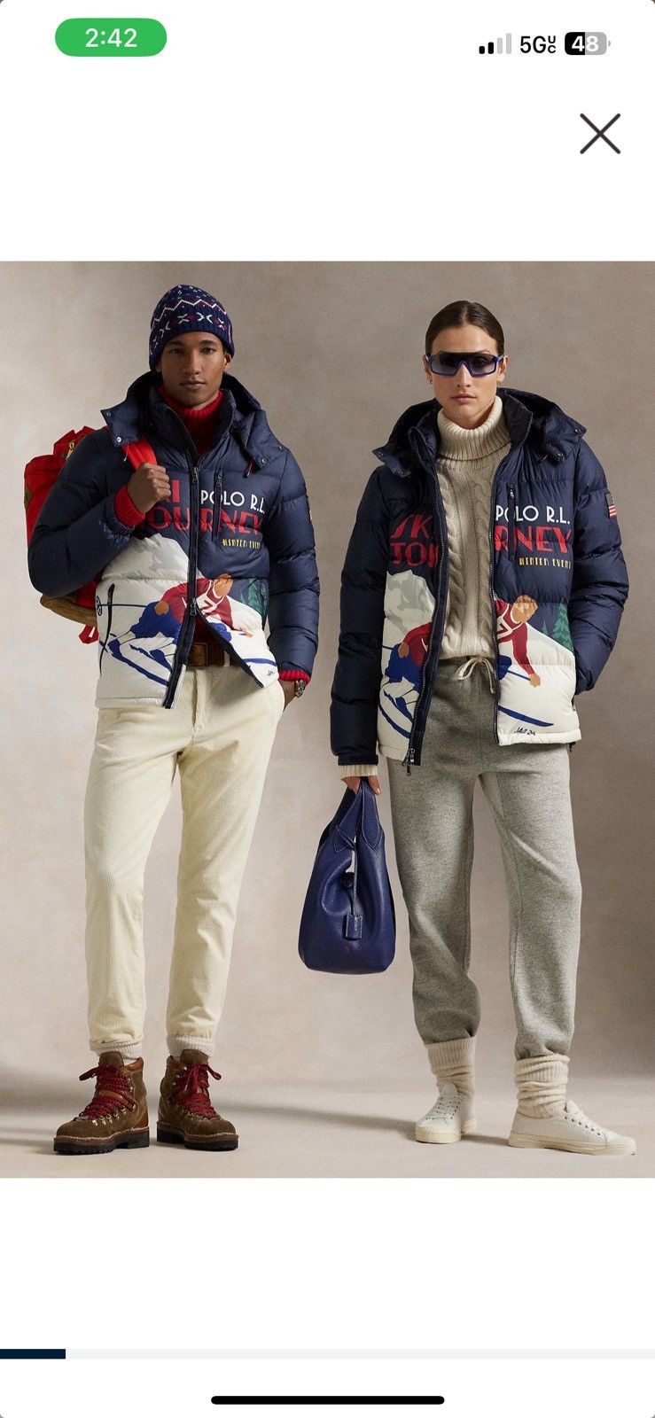 Polo Ralph Lauren × Streetwear × Vintage Polo Gorham Skier