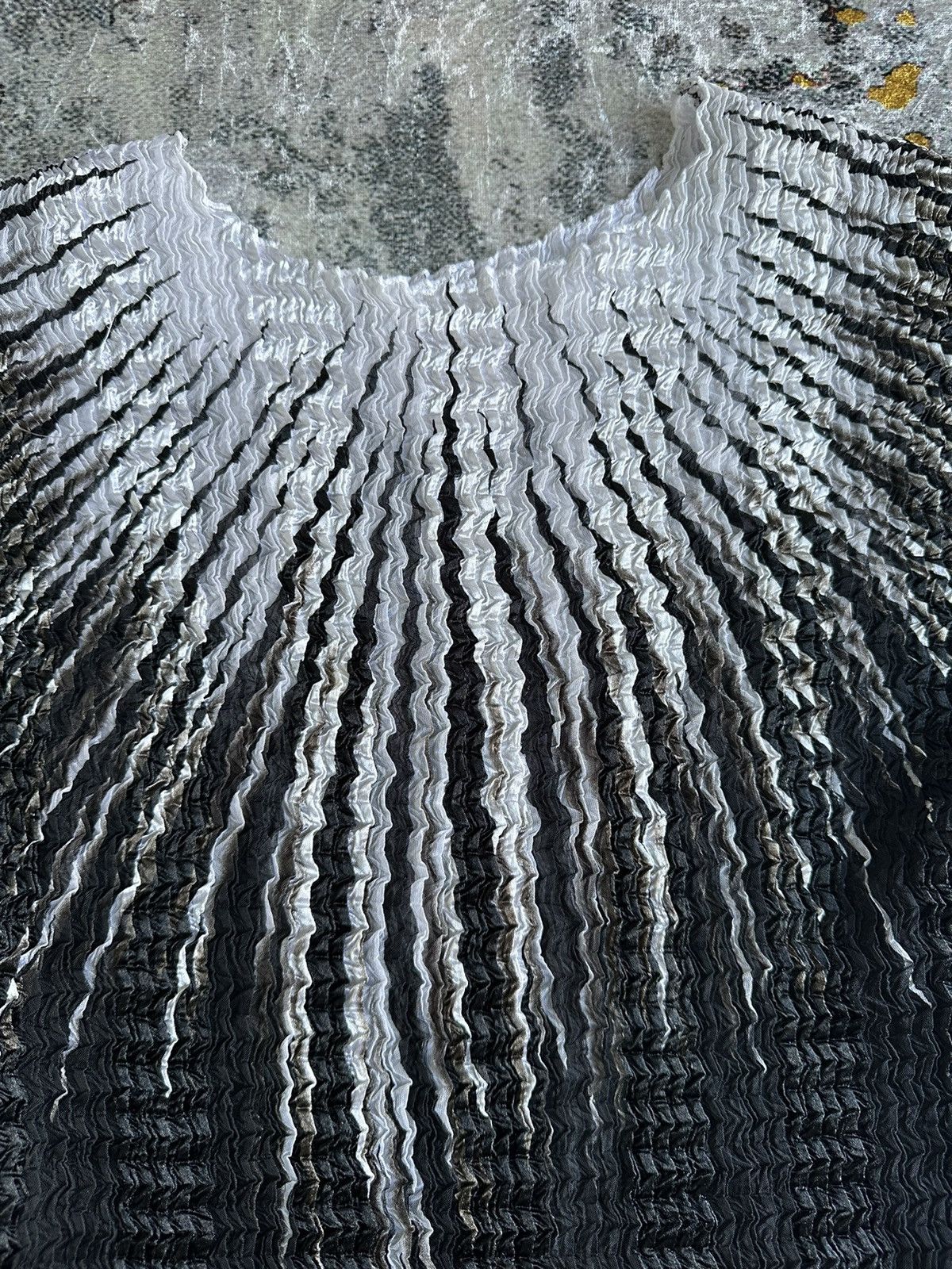 Japanese Brand UNKNOWN BRAND CRAZY PLEATS PLEASE ISSEY MIYAKE STYLE Size S / US 4 / IT 40 - 4 Thumbnail