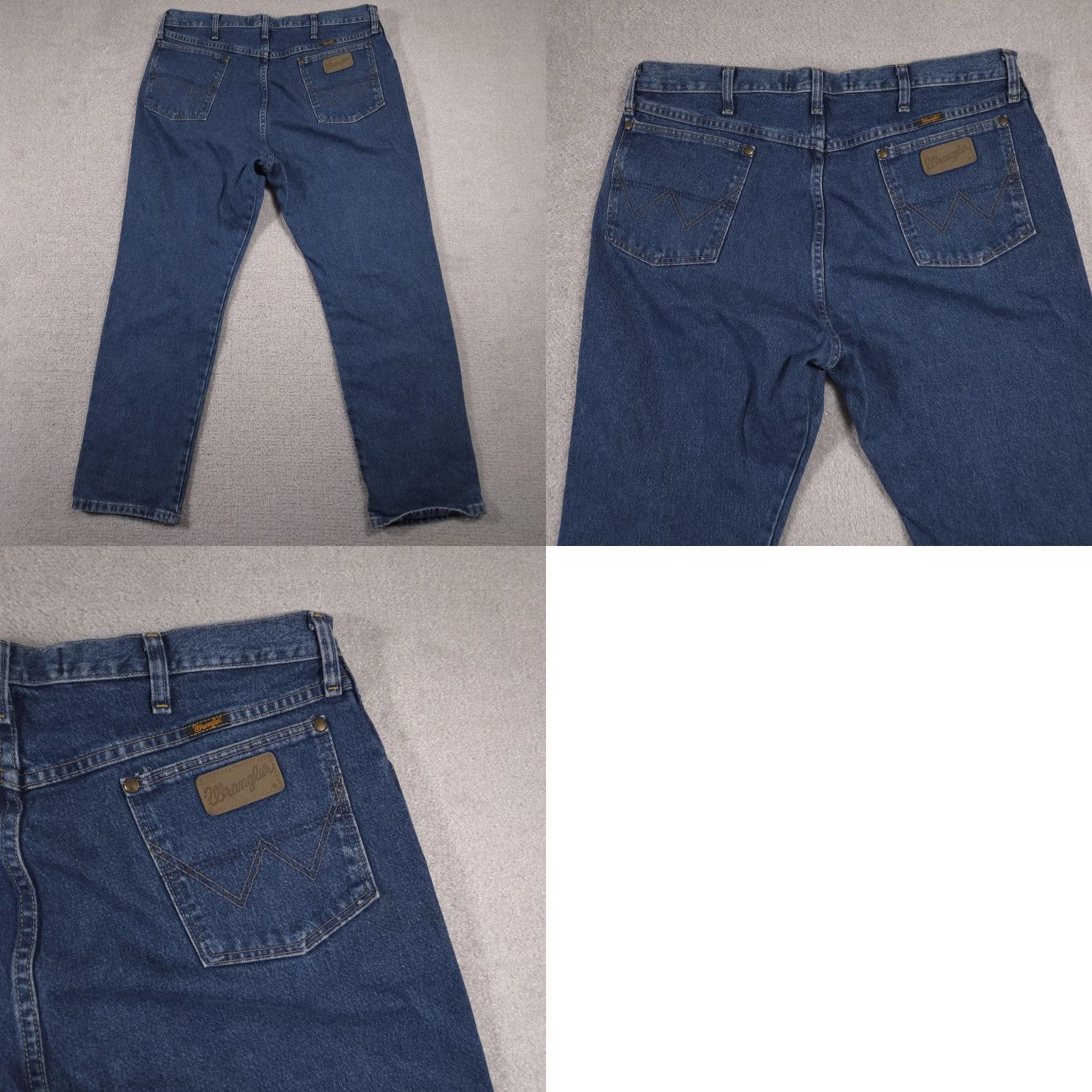 Wrangler Wrangler Cowboy Cut Jeans Mens 38x30 Blue Denim Western Classic Fit Straight Leg Size US 38 / EU 54 - 9 Thumbnail