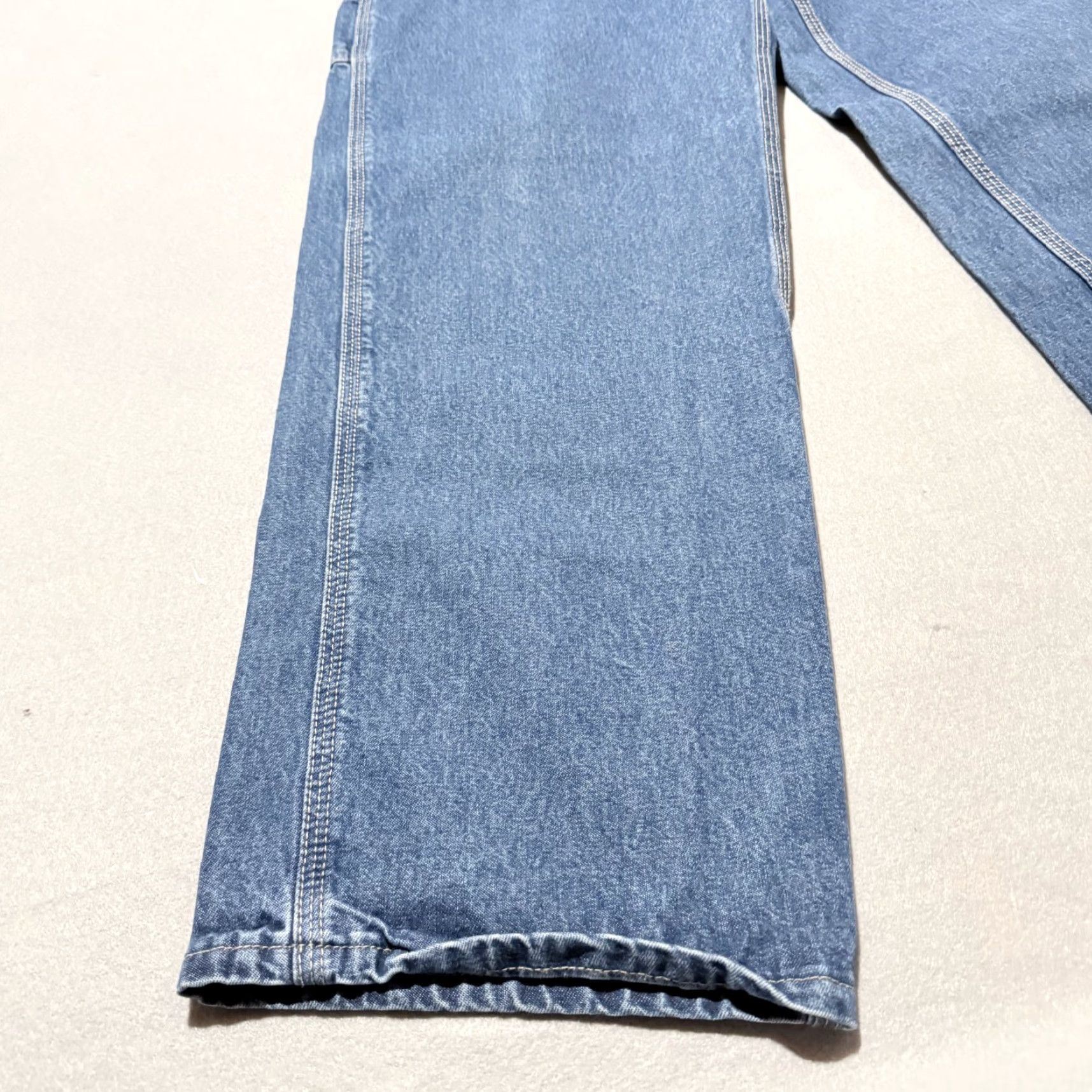 Carhartt Carhartt Flame Resistant Utility Jeans Mens Relaxed 34X32 FRB13 - Orange Denim 5-Pocket Logo USA Size US 34 / EU 50 - 6 Thumbnail
