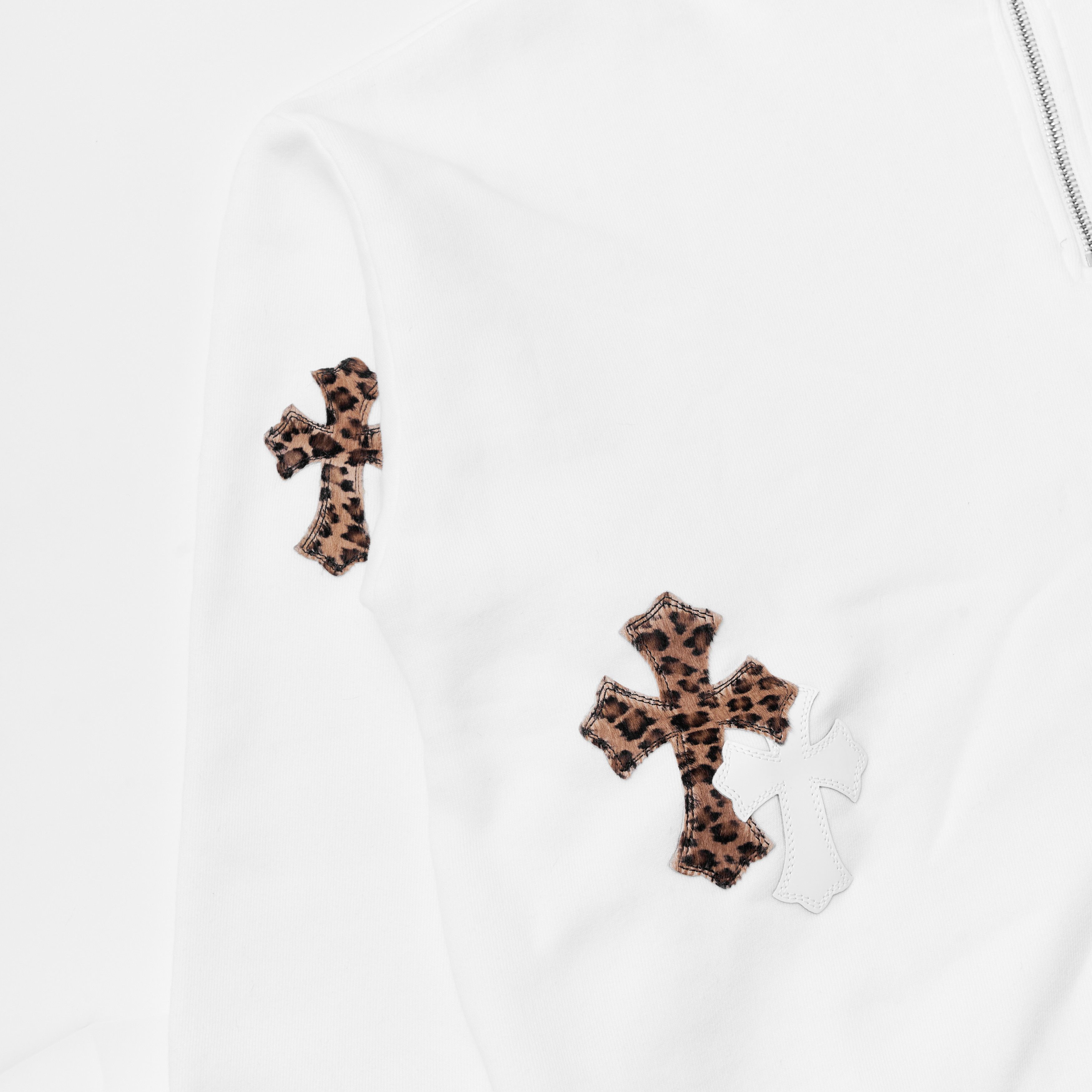 Chrome Hearts CHROME HEARTS PAPER JAM CEMETERY CROSS PATCH ZIP SWEATER Size US M / EU 48-50 / 2 - 5 Thumbnail