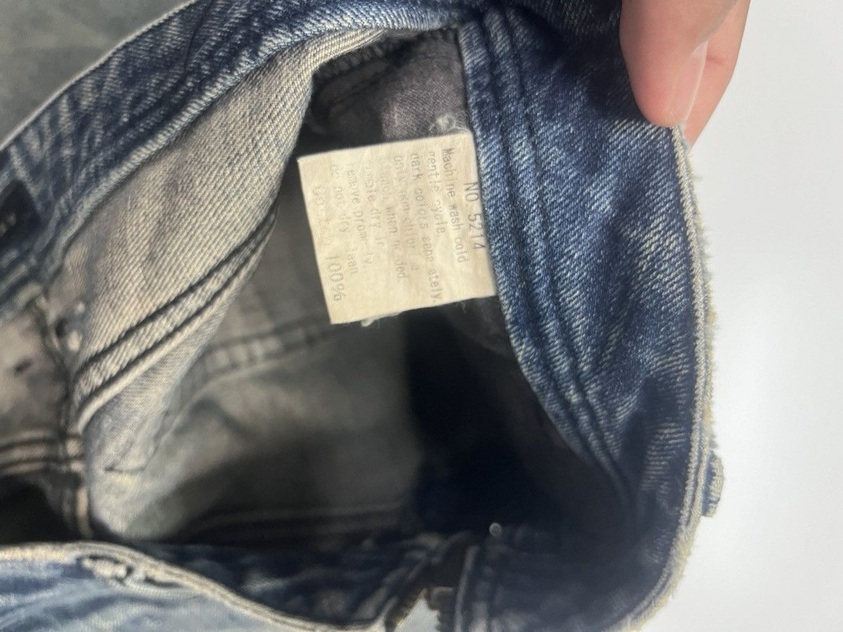 Japanese Brand Vintage Paranoid Distress Flare Denim Made In Japan Size 32" Size US 32 / EU 48 - 9 Thumbnail