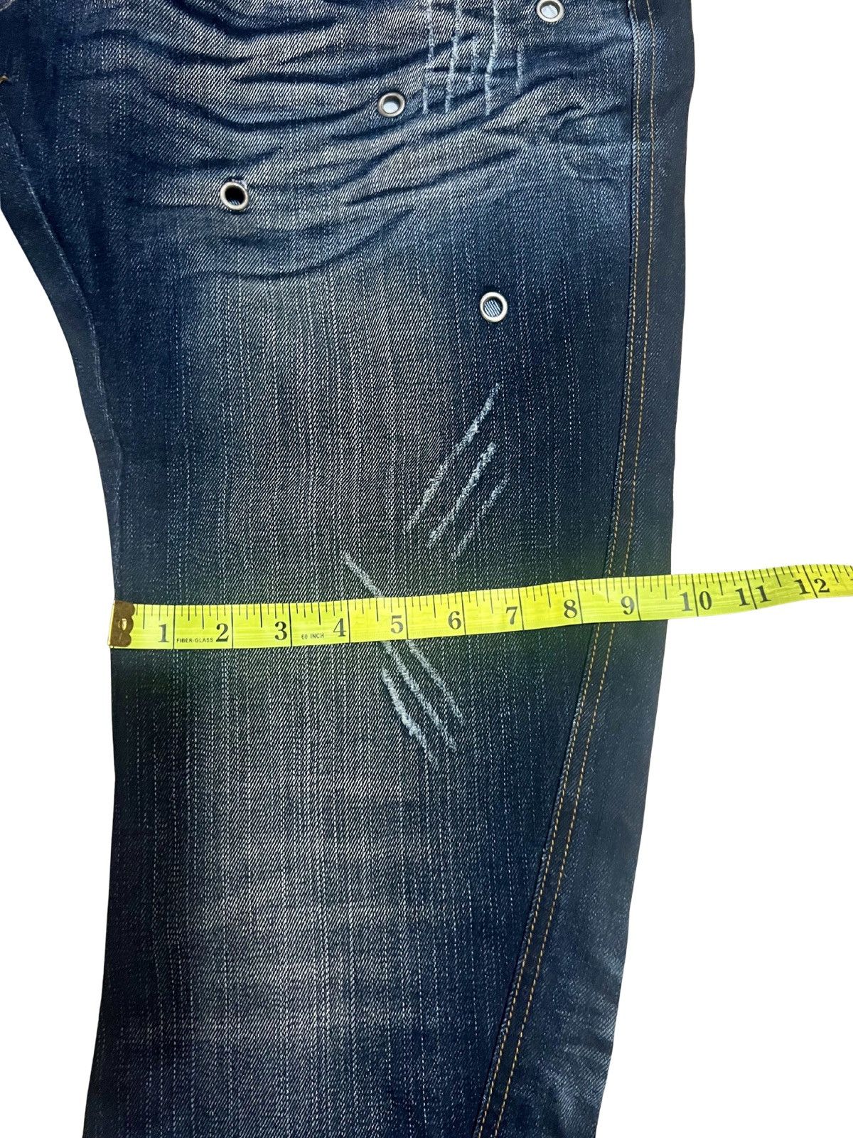 Vintage Y2K Archive Patchwork Distressed Denim Jeans Japanese Style Size US 32 / EU 48 - 14 Thumbnail