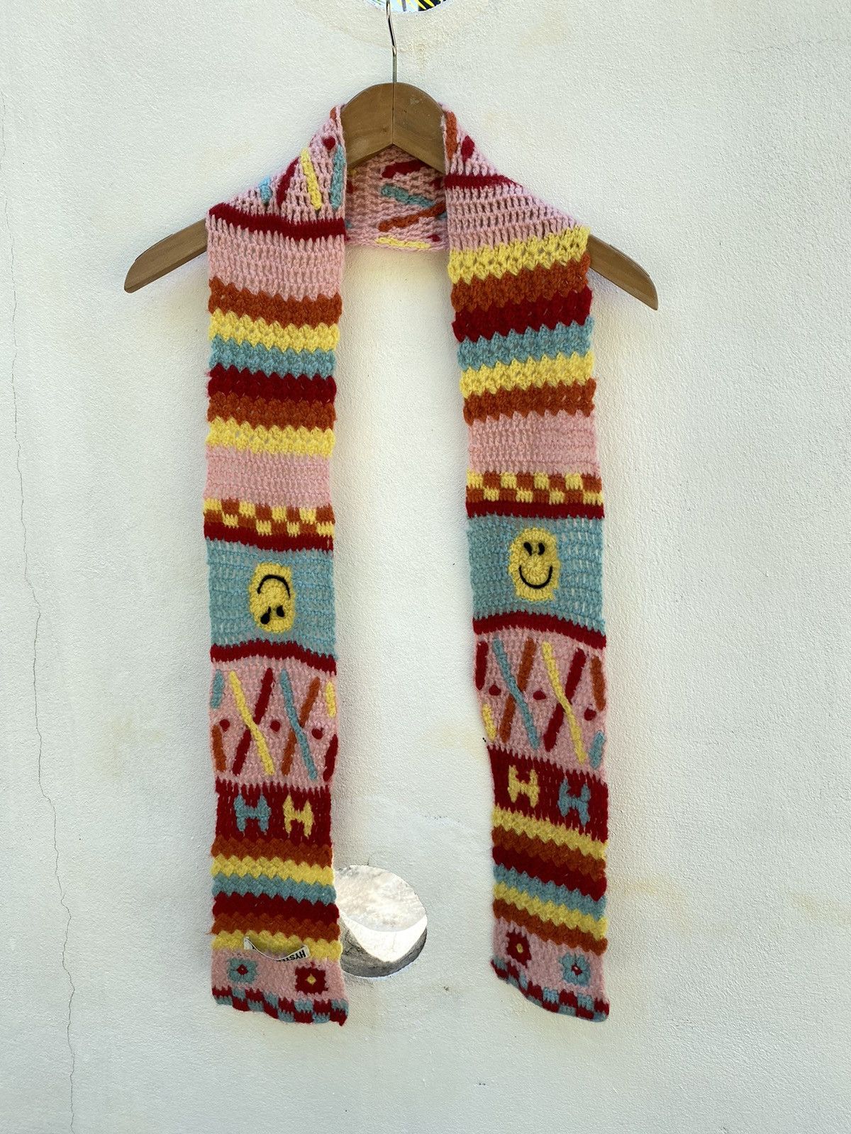 Hysteric Glamour Hysteric Mini Colorful Floral Knit Scarf Size ONE SIZE - 16 Thumbnail