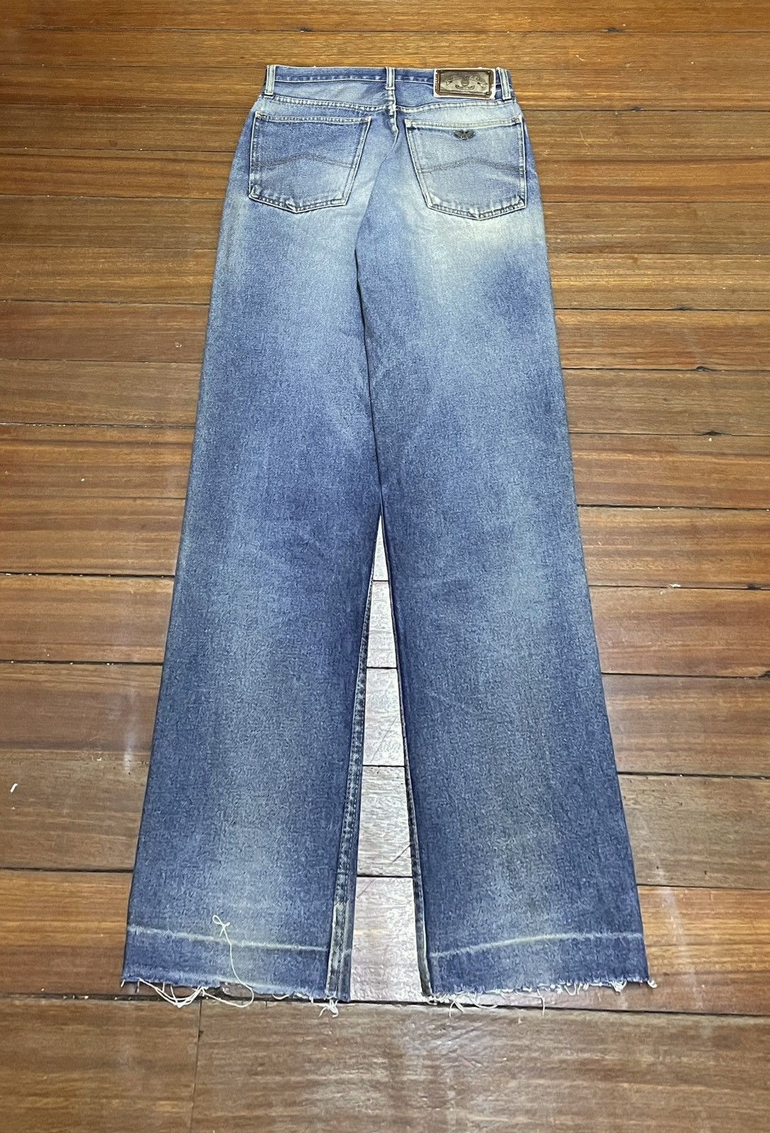 14th Addiction × Giorgio Armani × Vintage Very Rare Design Vintage Brand Giorgio Armani Jeans 1980s Size US 30 / EU 46 - 2 Thumbnail