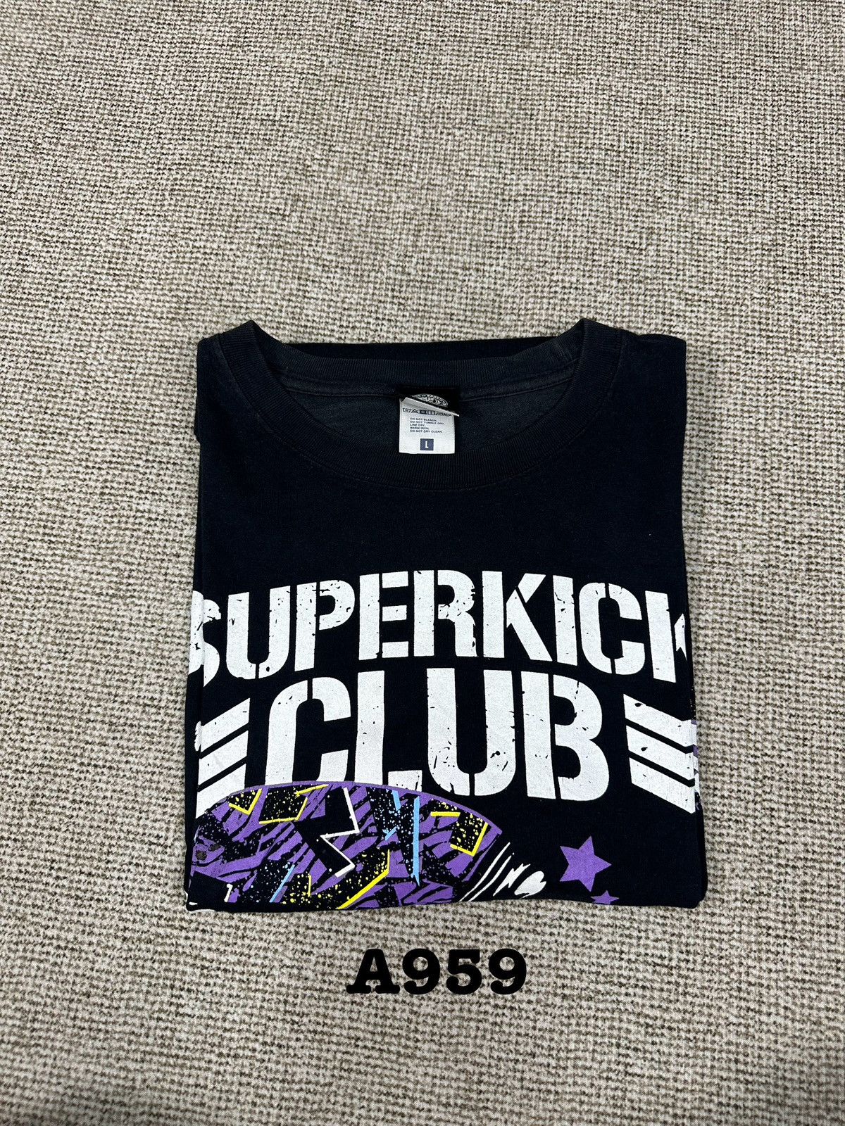 WCW/nWo NJPW Superkick Club Tshirt A959 Size US M / EU 48-50 / 2 - 12 Thumbnail