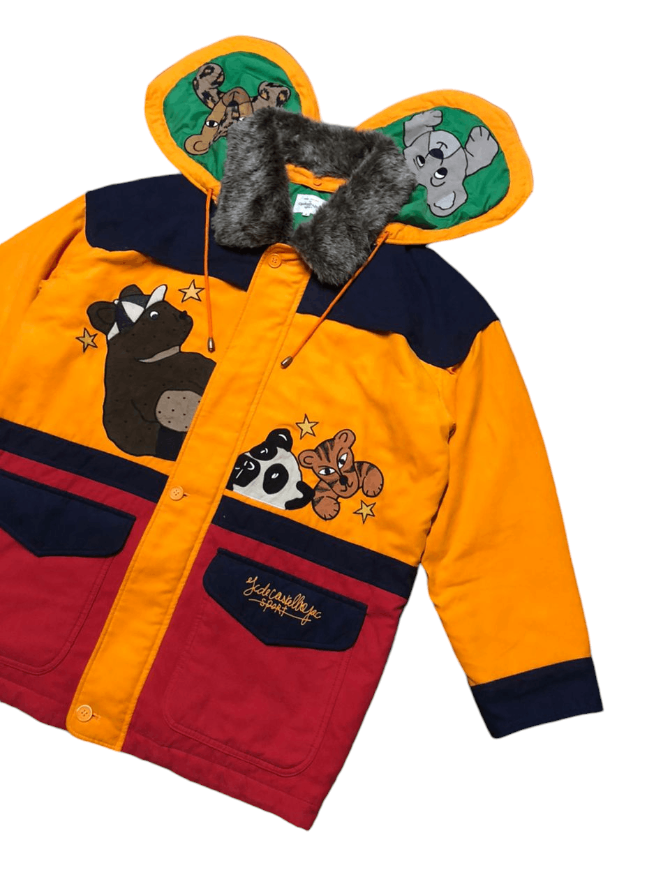 Jean Charles De Castelbajac VTG JCDC Sport Color Blok Hoodie Zipper Jacket Size US M / EU 48-50 / 2 - 5 Thumbnail