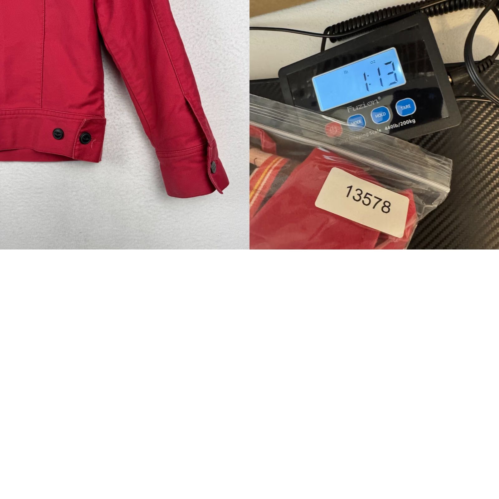 Lee VINTAGE Lee Riders Women's Small Pink/Faded Red Full Zip Flannel Lined Jacket Size S / US 4 / IT 40 - 9 Thumbnail