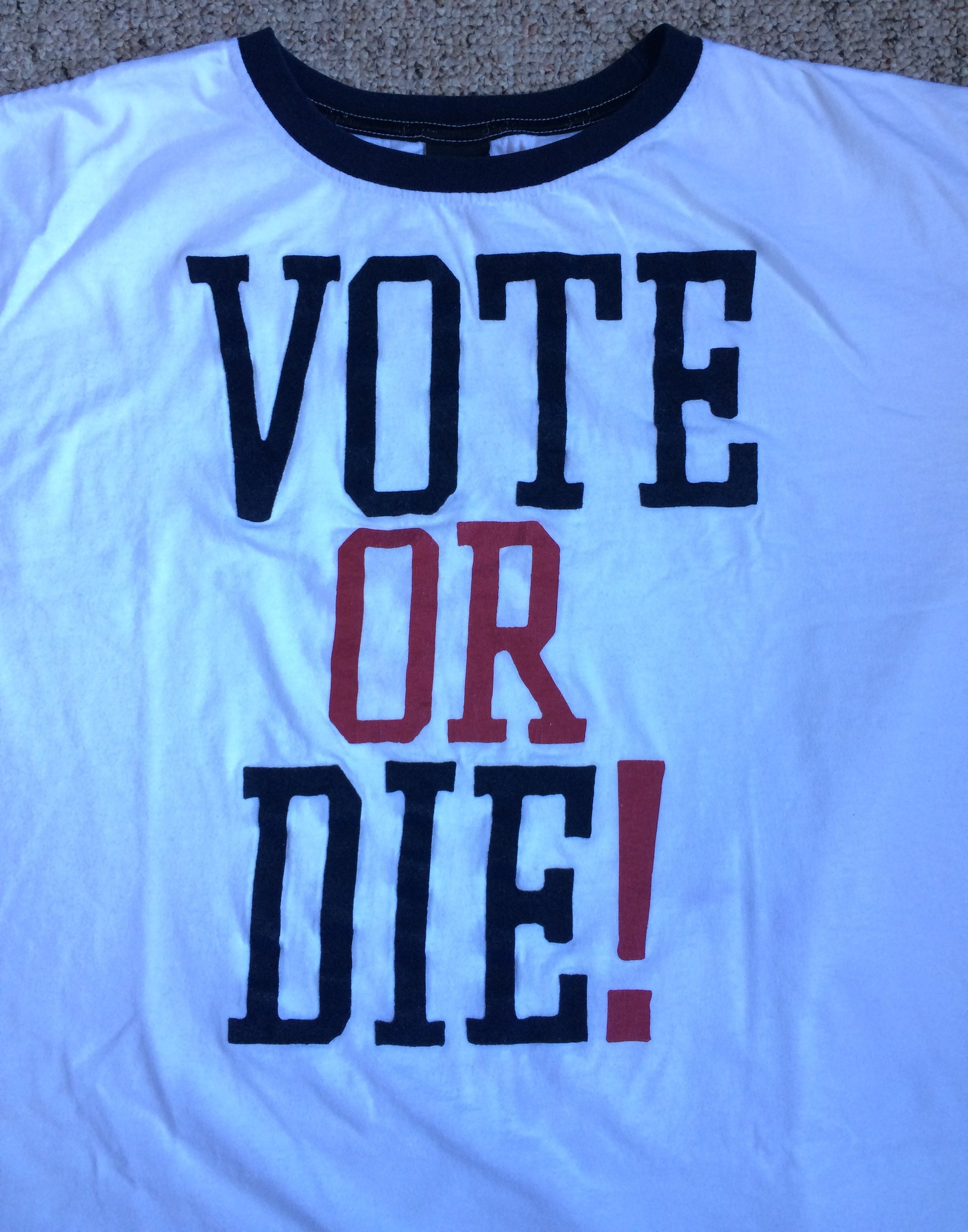 Sean John 2004 Diddy Vote Or Die Shirt Size US XXL / EU 58 / 5 - 2 Thumbnail