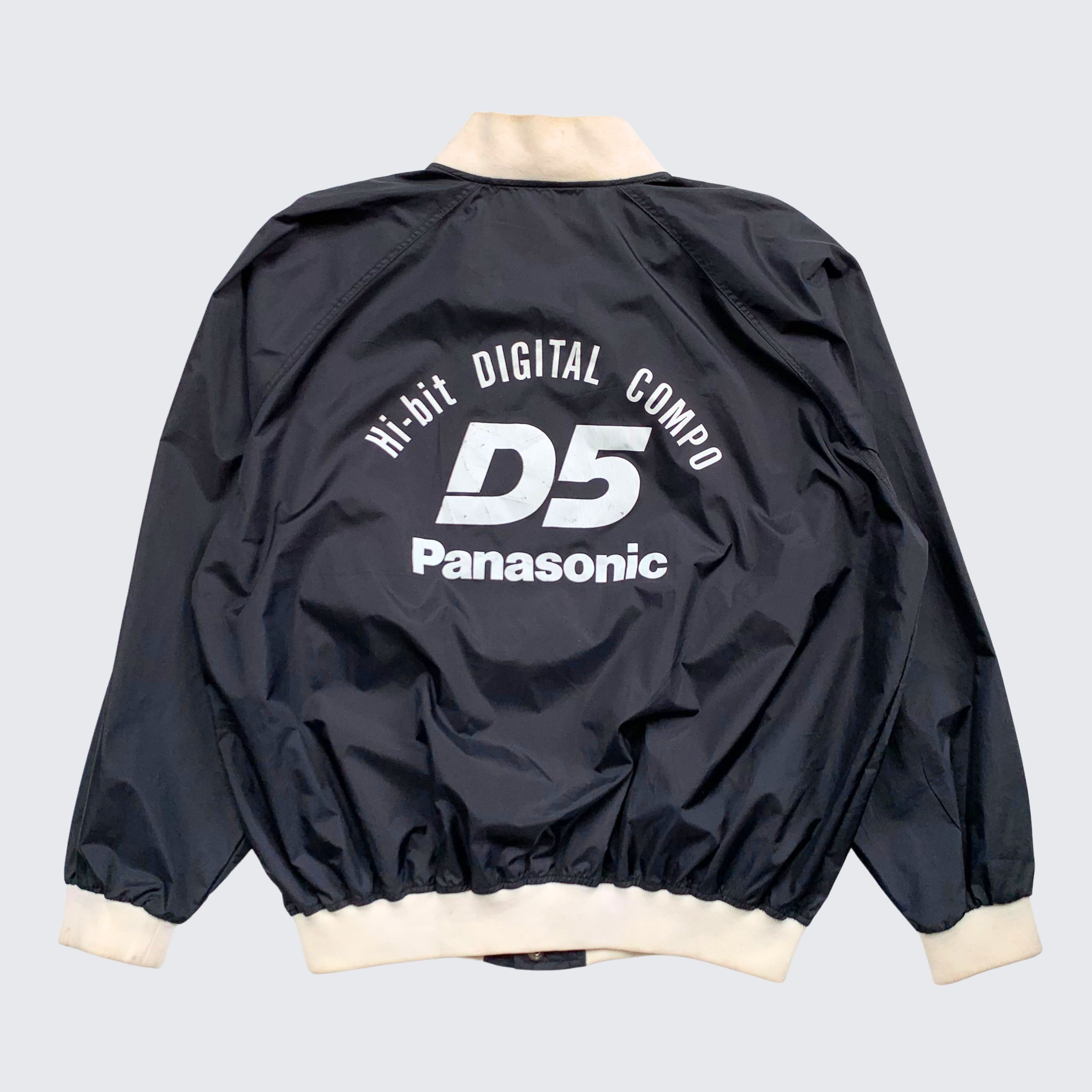 Vintage 1990s Panasonic D5 Hi-bit Digital Compo Nylon Jacket Size US L / EU 52-54 / 3 - 5 Thumbnail