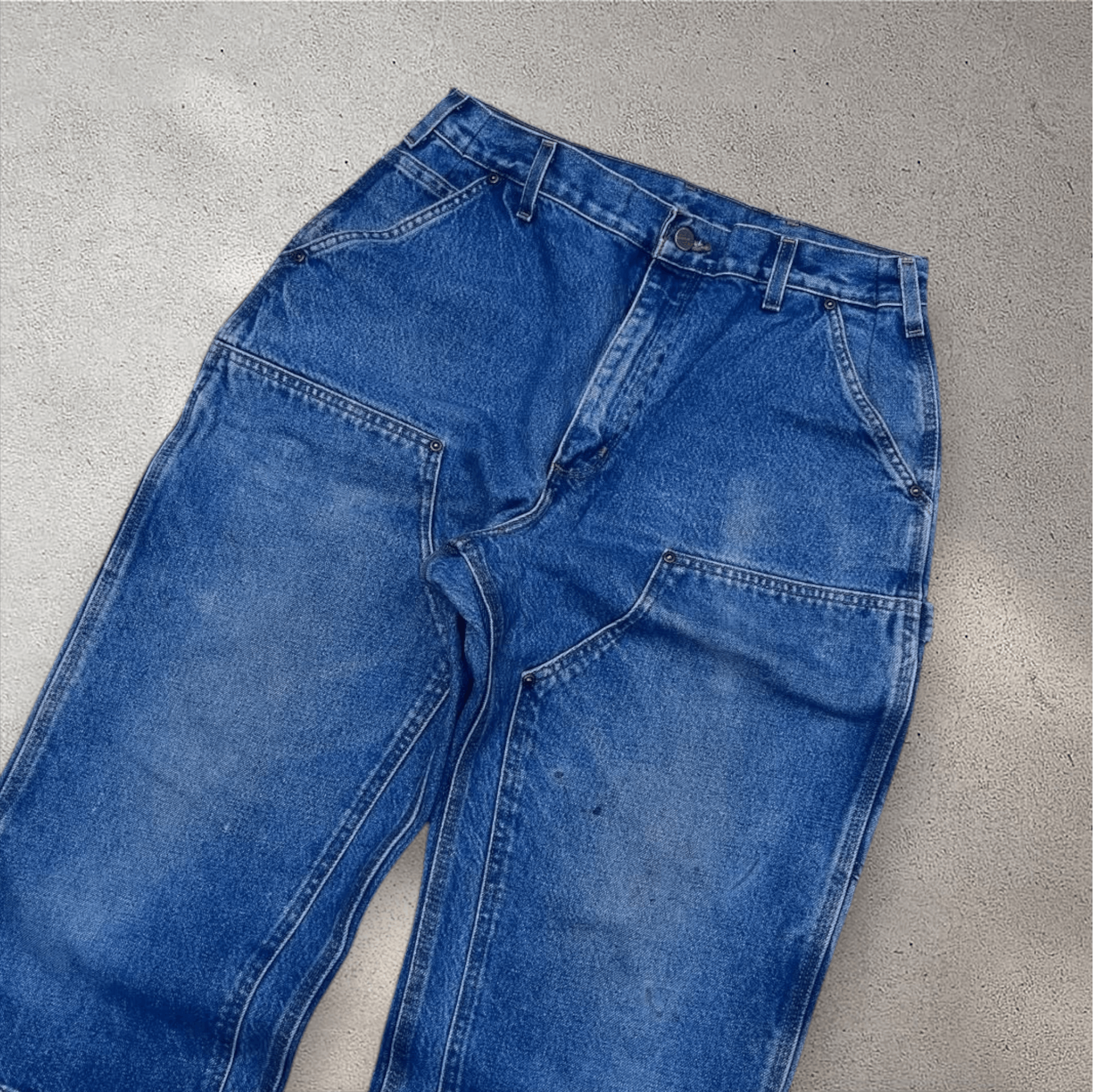 Carhartt × Vintage Vintage 90's Carhartt B73 DST Double Knee Carpenter Denim Size US 36 / EU 52 - 1 Thumbnail