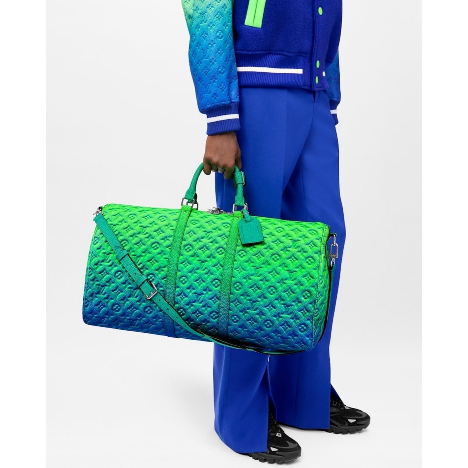 Louis Vuitton Louis Vuitton Keepall Bandouliere 50 Taurillon Travel Bag Size ONE SIZE - 4 Thumbnail