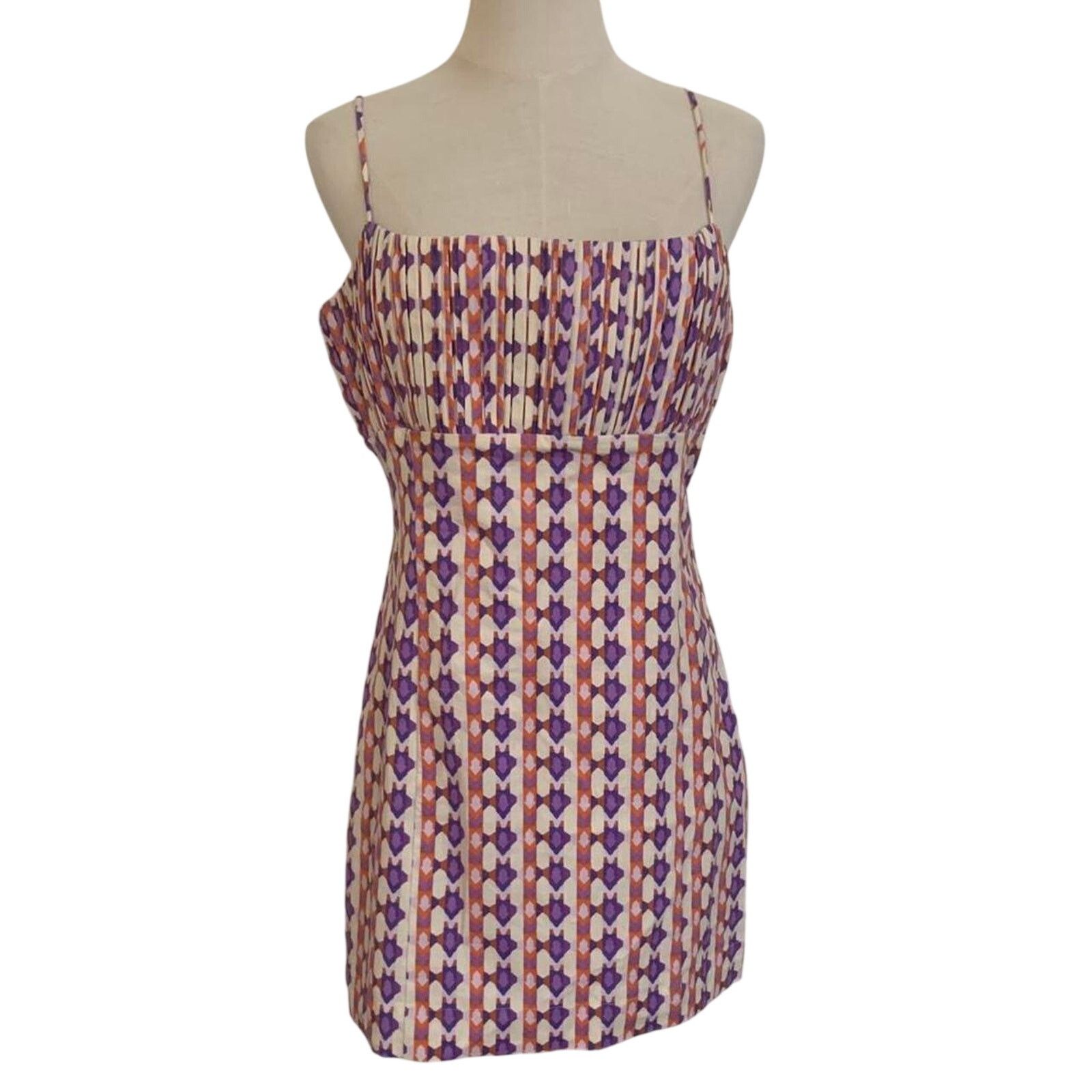 Anthropologie NWT Maeve x Anthropologie Linen Mini Dress - Size 8 Size M / US 6-8 / IT 42-44 - 2 Thumbnail