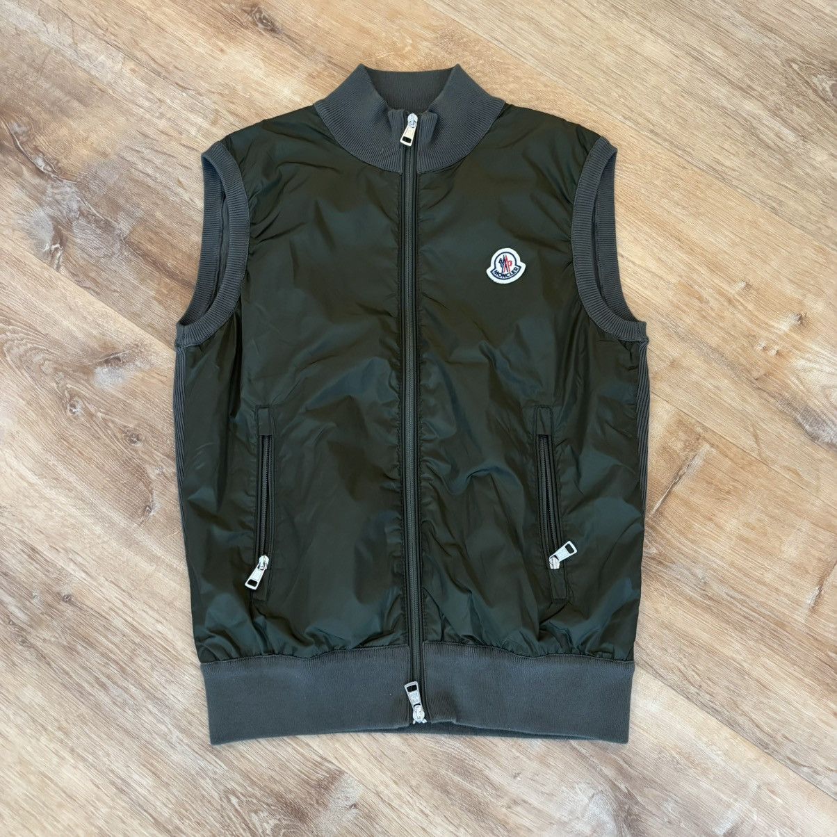 Moncler Moncler Khaki Womans Vest Size Medium Size M / US 6-8 / IT 42-44 - 1 Thumbnail