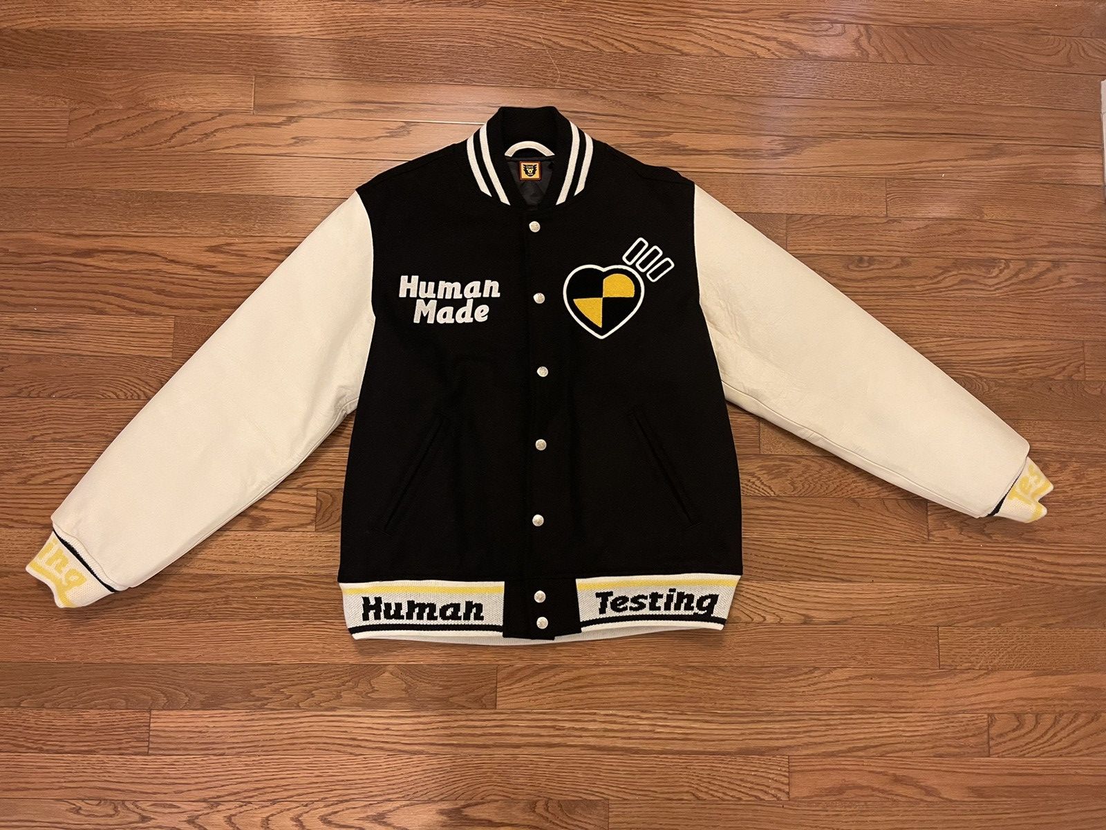 Human Made Human Made Testing varsity jacket size L | Grailed