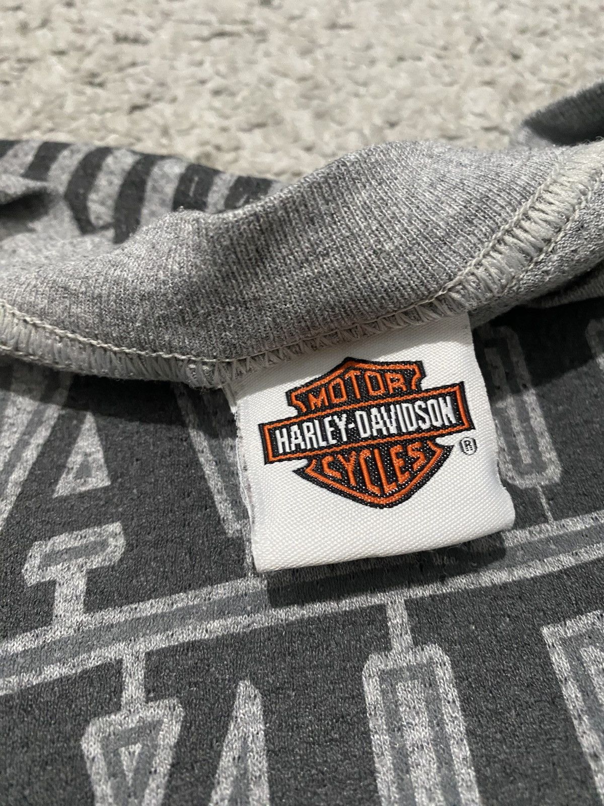 Harley Davidson × Vintage Harley Davidson of Eastgate XL tank top oversized baggy y2k Size US XL / EU 56 / 4 - 12 Thumbnail