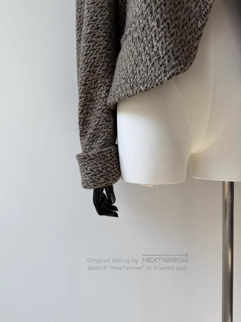 Yohji Yamamoto Yohji Yamamoto 24AW Tweed Jacket Size XS / US 0-2 / IT 36-38 - 3 Thumbnail