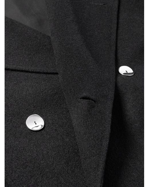 Jil Sander o1w1db10825 Double Breasted Coat in Black Size US L / EU 52-54 / 3 - 4 Thumbnail