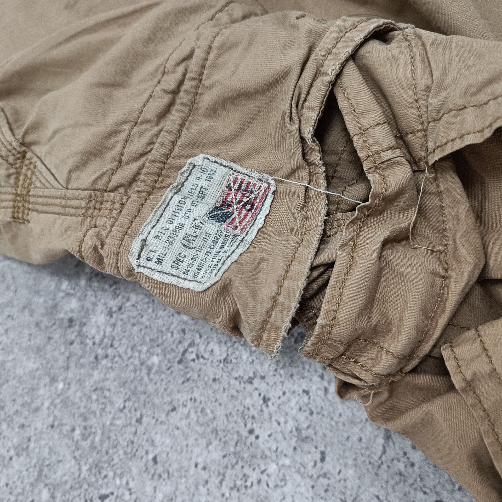 Other Vintage PRL Baggy Bondage Cargo Pants cropped Size US 34 / EU 50 - 3 Thumbnail