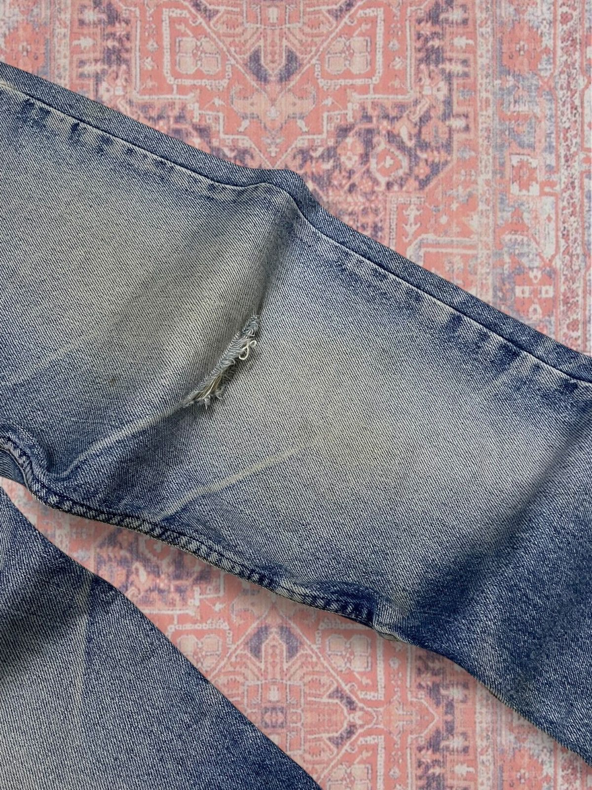 Levi's Vintage Clothing Vintage 1990s Rare Designer Levis 616 Mudwash Distressed Size US 29 - 8 Thumbnail