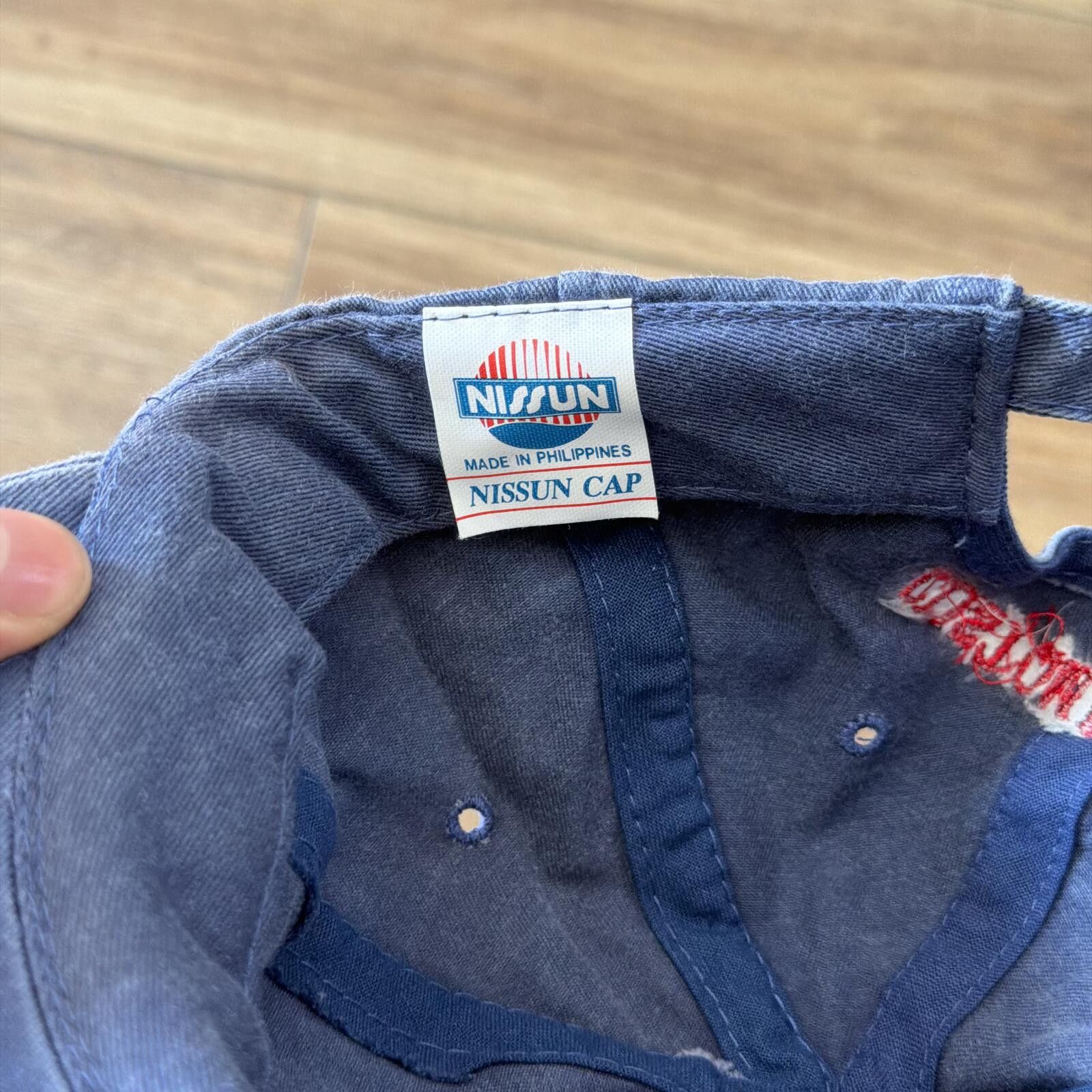 Nissan Vintage 90s GOSS Navy Blue Baseball Dad Hat Cap Size ONE SIZE - 7 Thumbnail