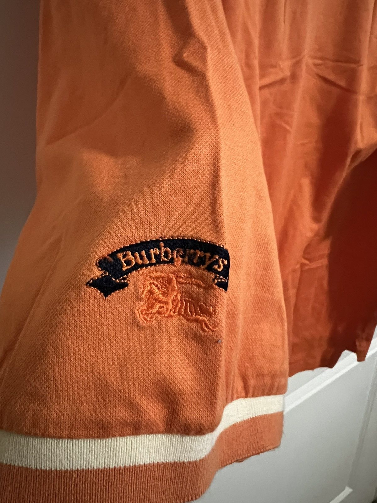 Burberry Vintage 80's Burberry's polo Size US L / EU 52-54 / 3 - 3 Thumbnail